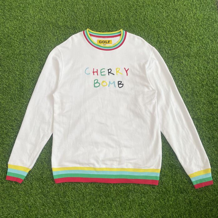 Golf wang cherry bomb crewneck new arrivals