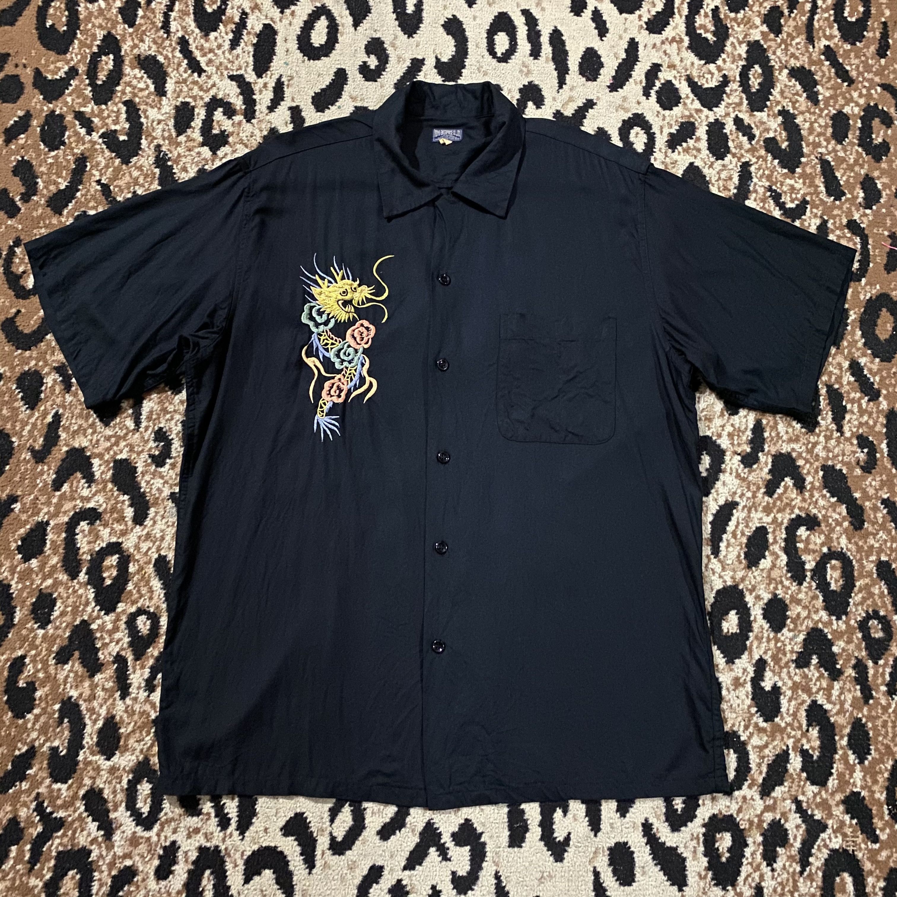Japanese Brand Vintage Toyo Enterprise Sukajan Shirt TT31748 Size US L / EU 52-54 / 3 - 6 Thumbnail