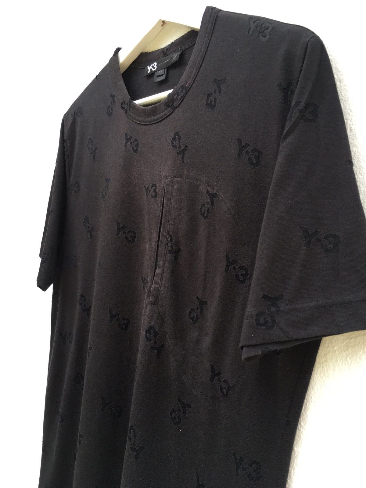 image of Y3 X Adidas T Shirt in Black, Men's (Size Small)