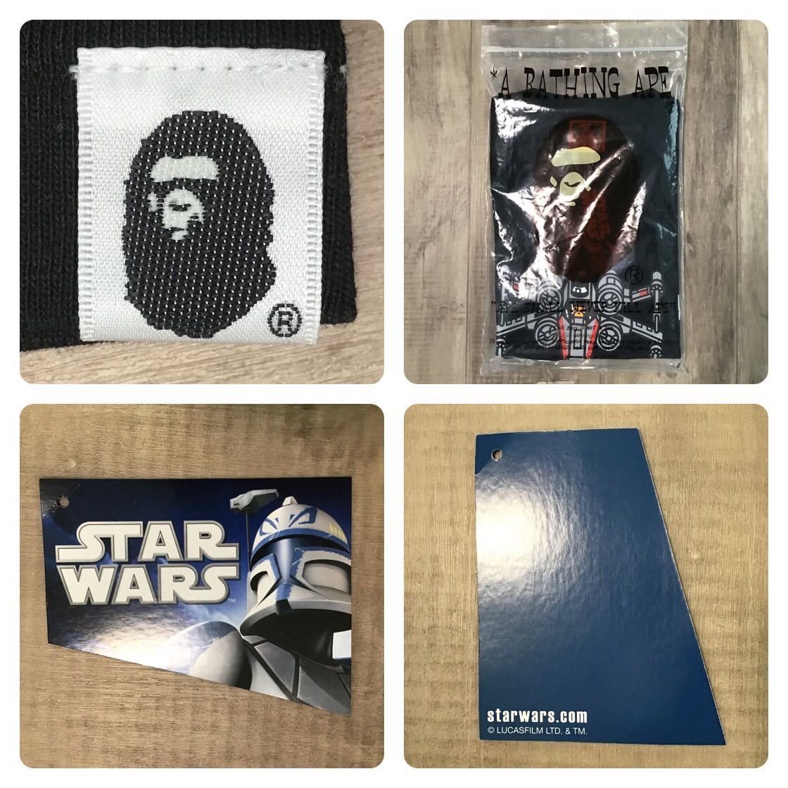 Bape × Star Wars 🔥Exclusive Limited Starwars × BAPE X-wing Baby Milo T-shirt Size US S / EU 44-46 / 1 - 6 Thumbnail