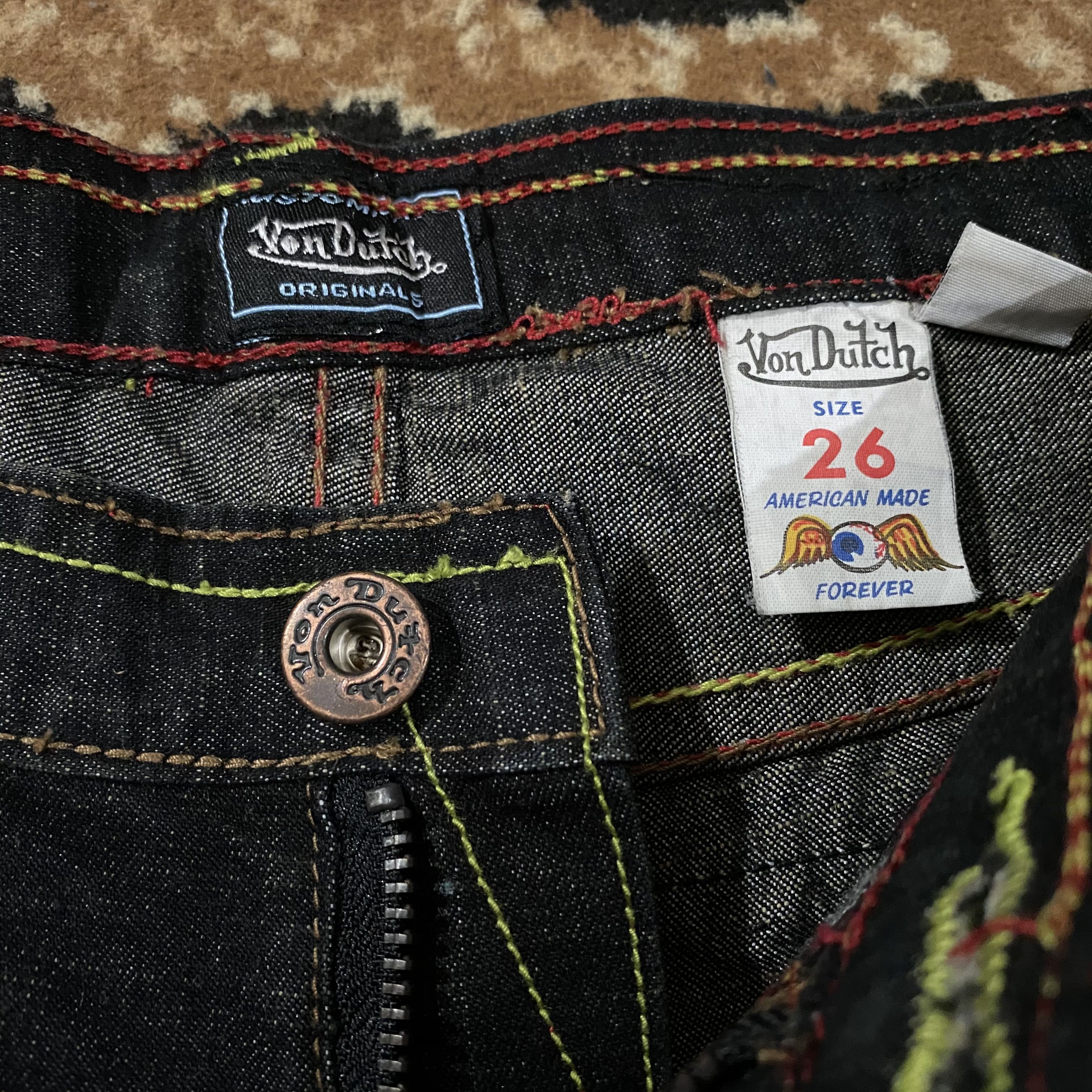 Von Dutch Von Dutch Denim Pants Size US 26 / EU 42 - 5 Thumbnail