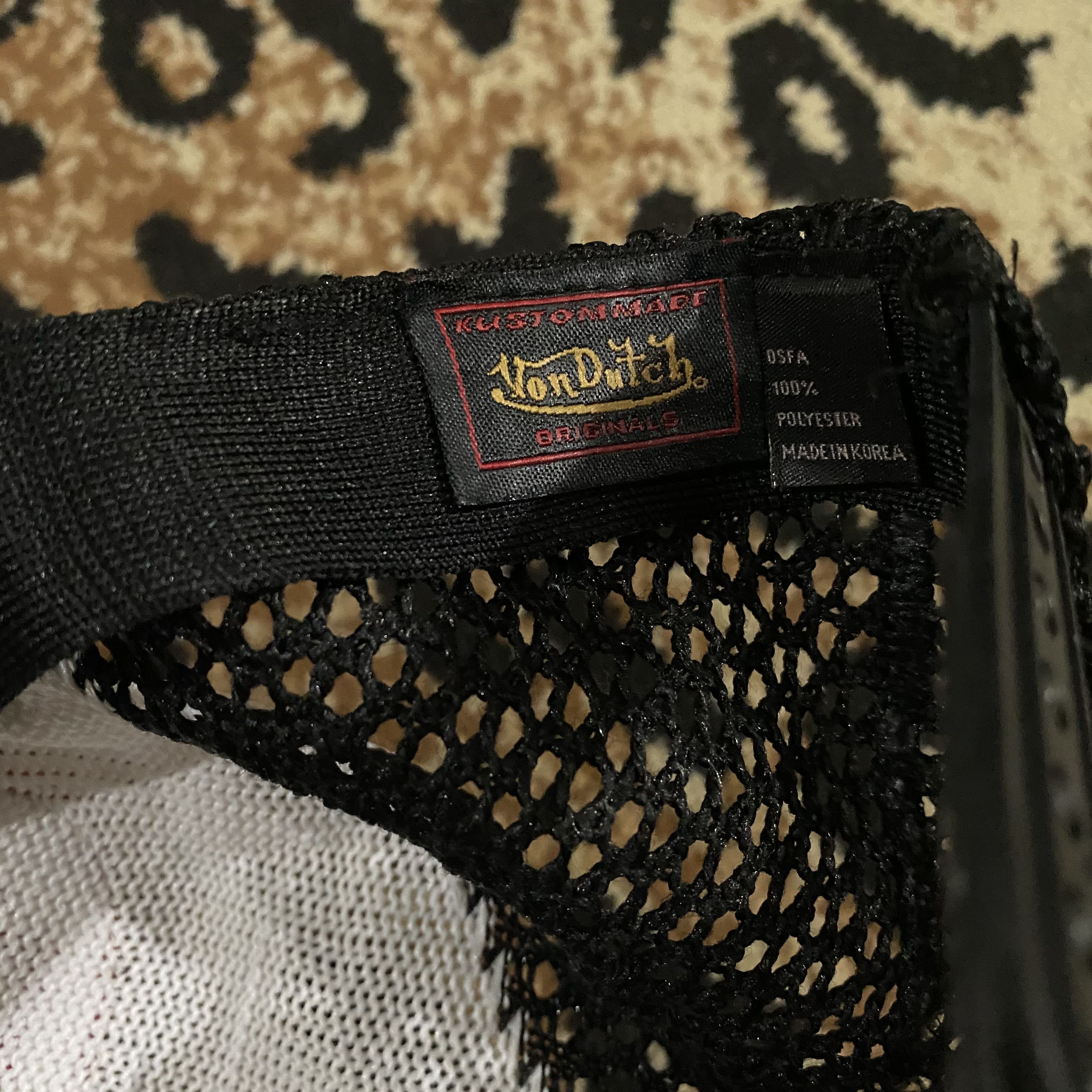 Von Dutch Von Dutch Knitwear Trucker Hat Size ONE SIZE - 6 Thumbnail