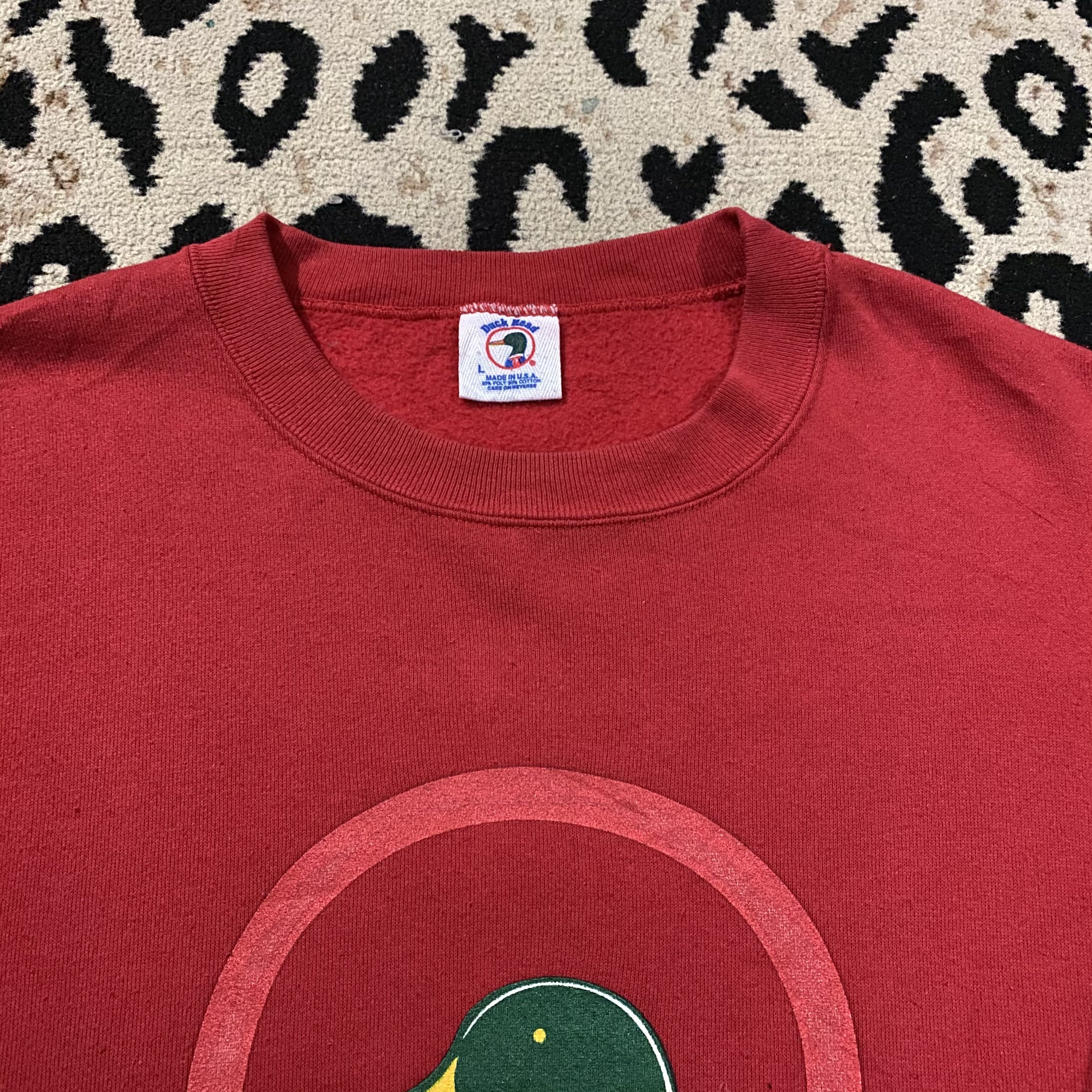 Duck Head × Vintage Vintage Duck Head Sweatshirt Big Logo Size US L / EU 52-54 / 3 - 3 Thumbnail