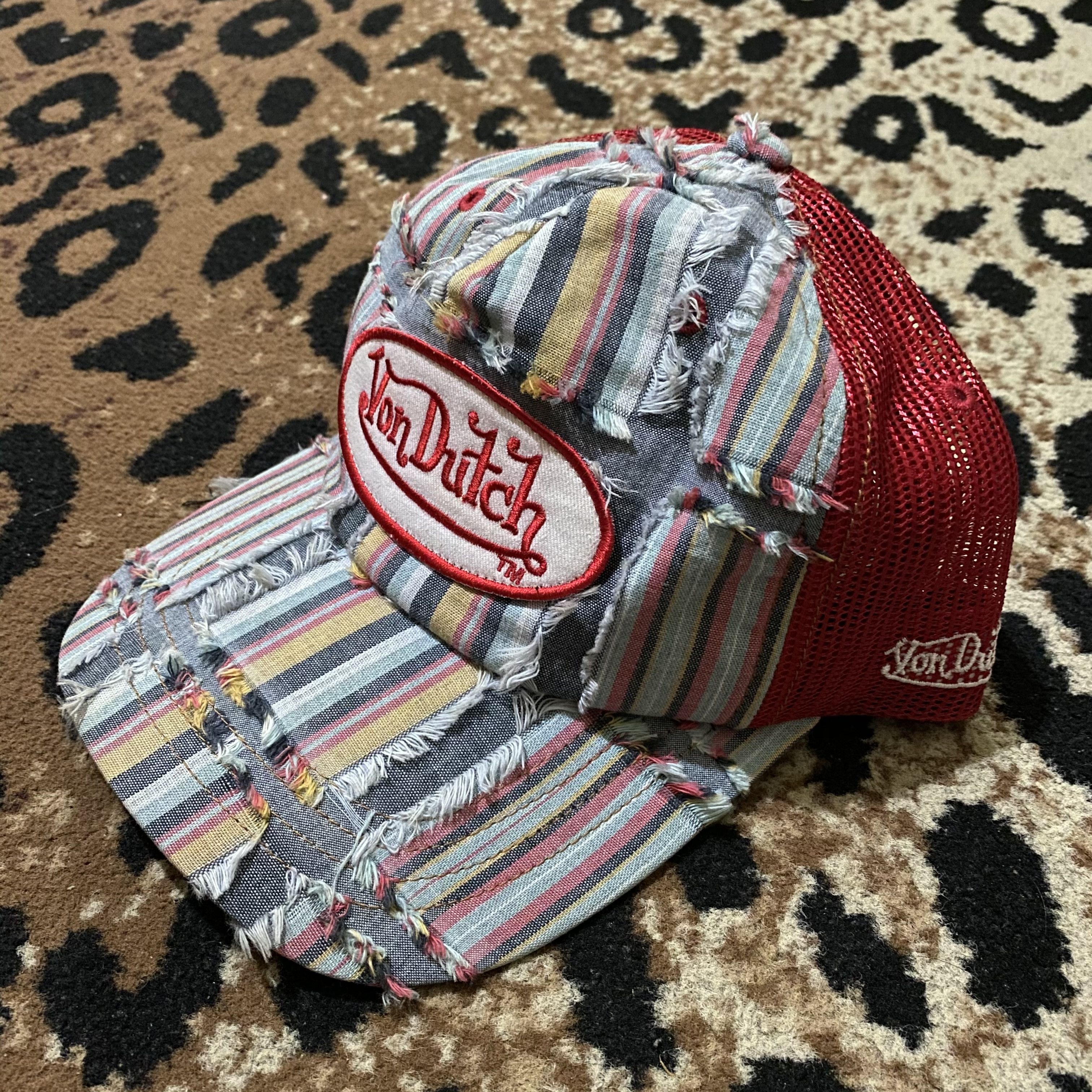 Von Dutch Von Dutch Patchwork Trucker Hats Size ONE SIZE - 4 Thumbnail