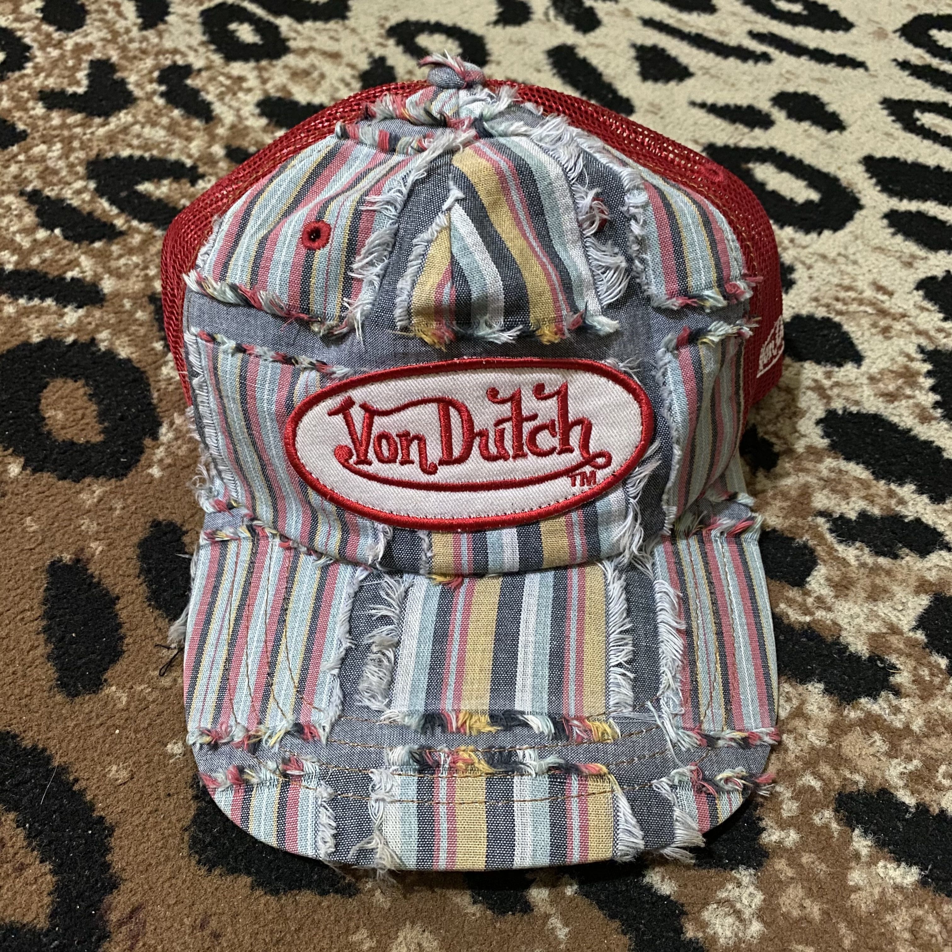 Von Dutch Von Dutch Patchwork Trucker Hats Size ONE SIZE - 1 Thumbnail