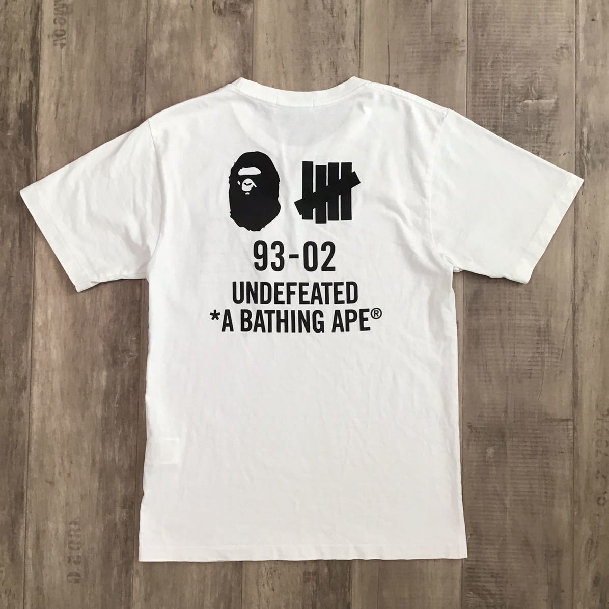 Bape × Undefeated BAPE × undefeated logo T-shirt a bathing ape Size US S / EU 44-46 / 1 - 3 Thumbnail