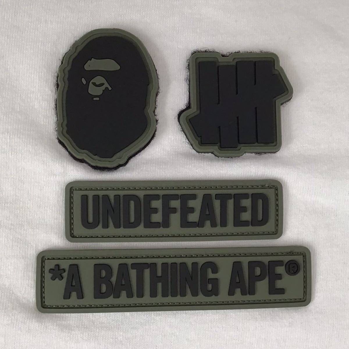 Bape × Undefeated BAPE × undefeated logo T-shirt a bathing ape Size US S / EU 44-46 / 1 - 4 Thumbnail