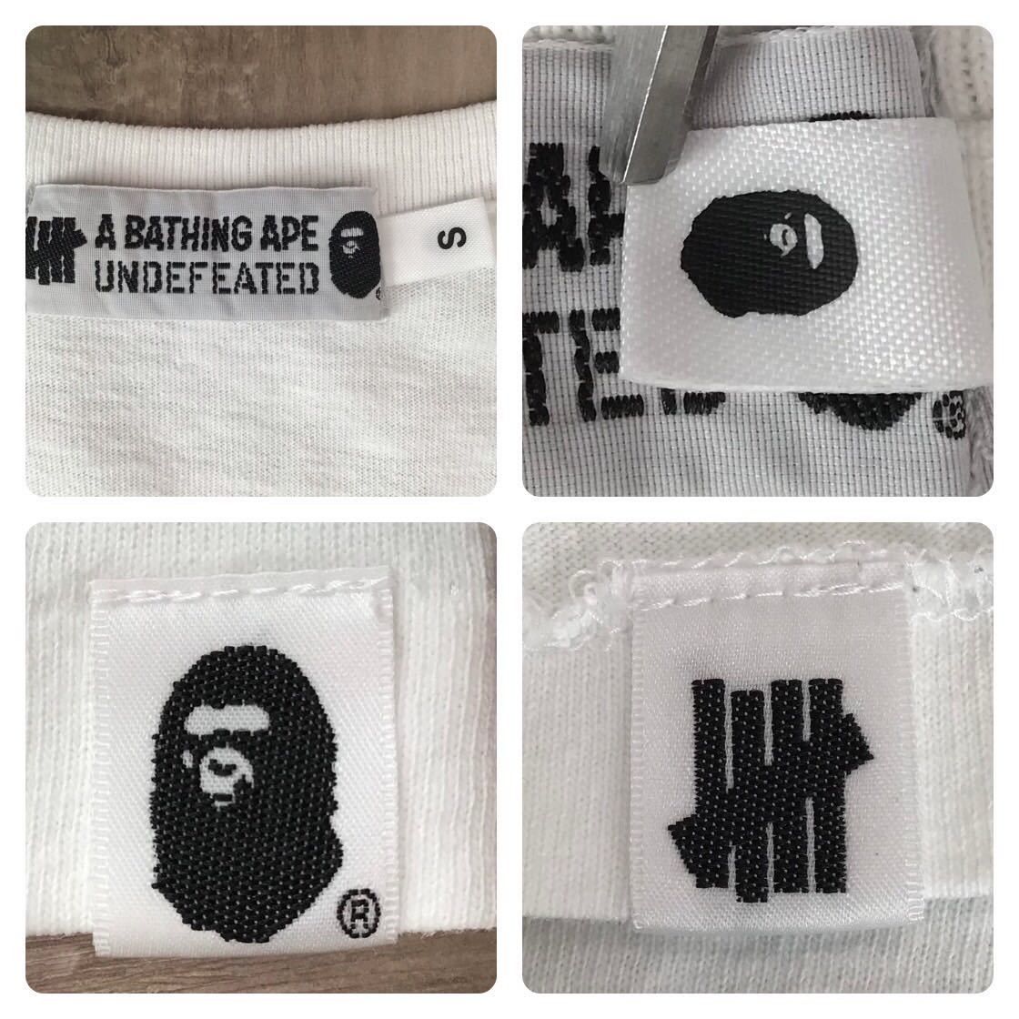 Bape × Undefeated BAPE × undefeated logo T-shirt a bathing ape Size US S / EU 44-46 / 1 - 8 Thumbnail