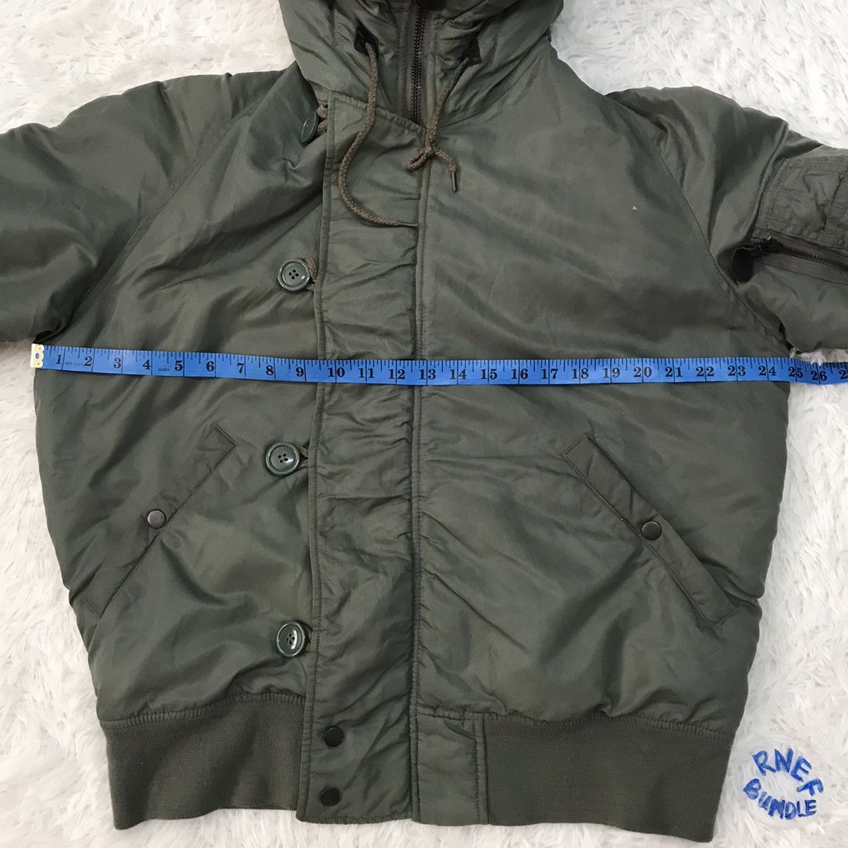 Japanese Brand Vintage Military Hoodie Jacket Size US L / EU 52-54 / 3 - 8 Thumbnail