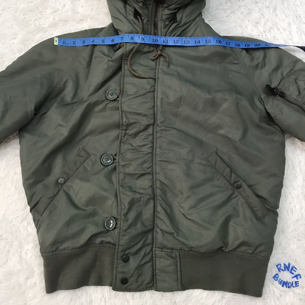 Japanese Brand Vintage Military Hoodie Jacket Size US L / EU 52-54 / 3 - 9 Thumbnail