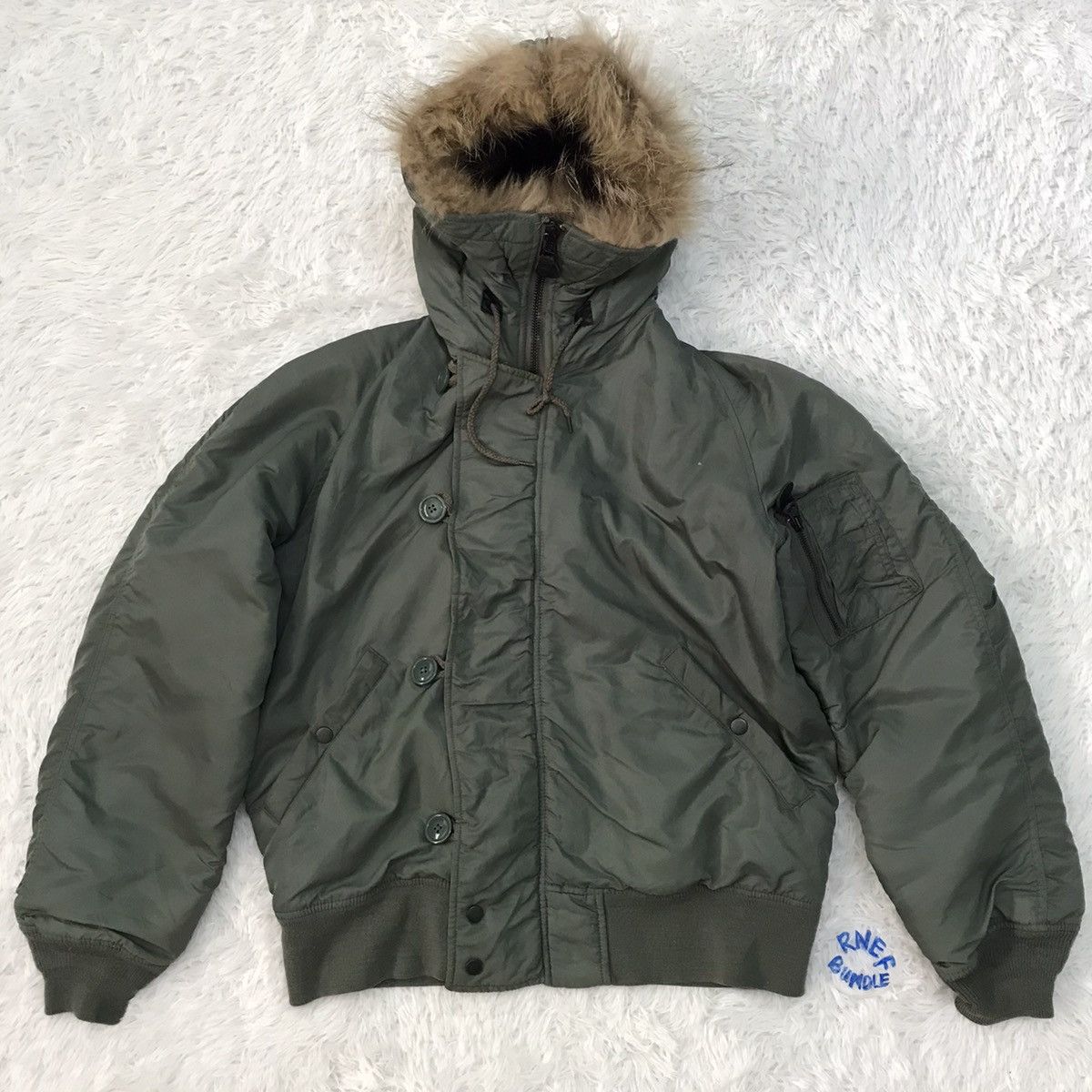 Japanese Brand Vintage Military Hoodie Jacket Size US L / EU 52-54 / 3 - 1 Thumbnail