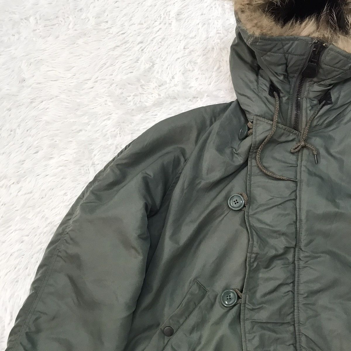 Japanese Brand Vintage Military Hoodie Jacket Size US L / EU 52-54 / 3 - 4 Thumbnail