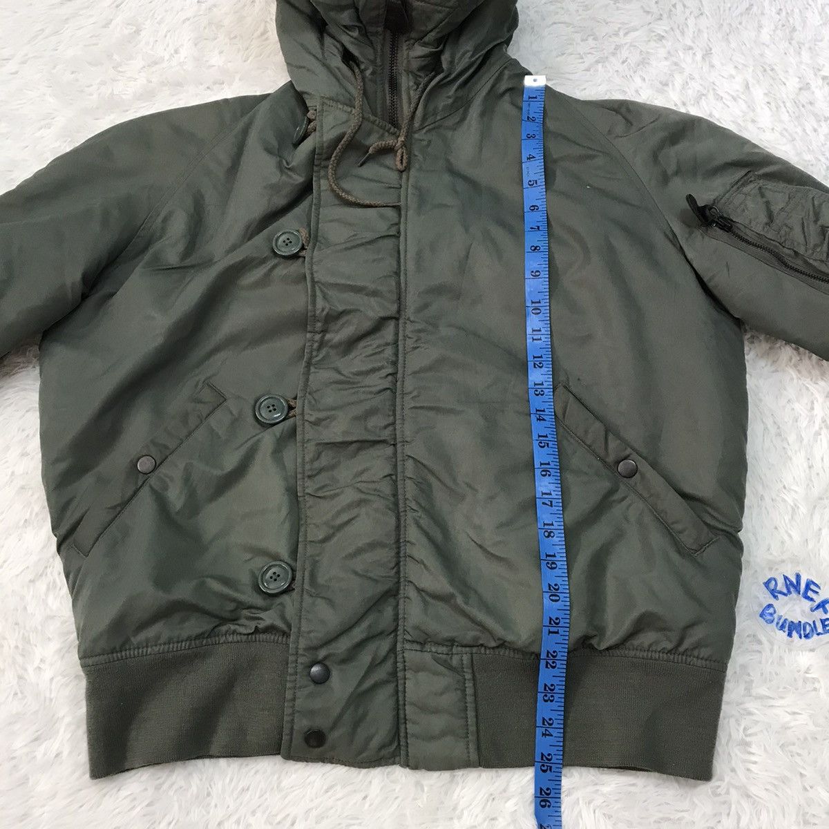 Japanese Brand Vintage Military Hoodie Jacket Size US L / EU 52-54 / 3 - 10 Thumbnail