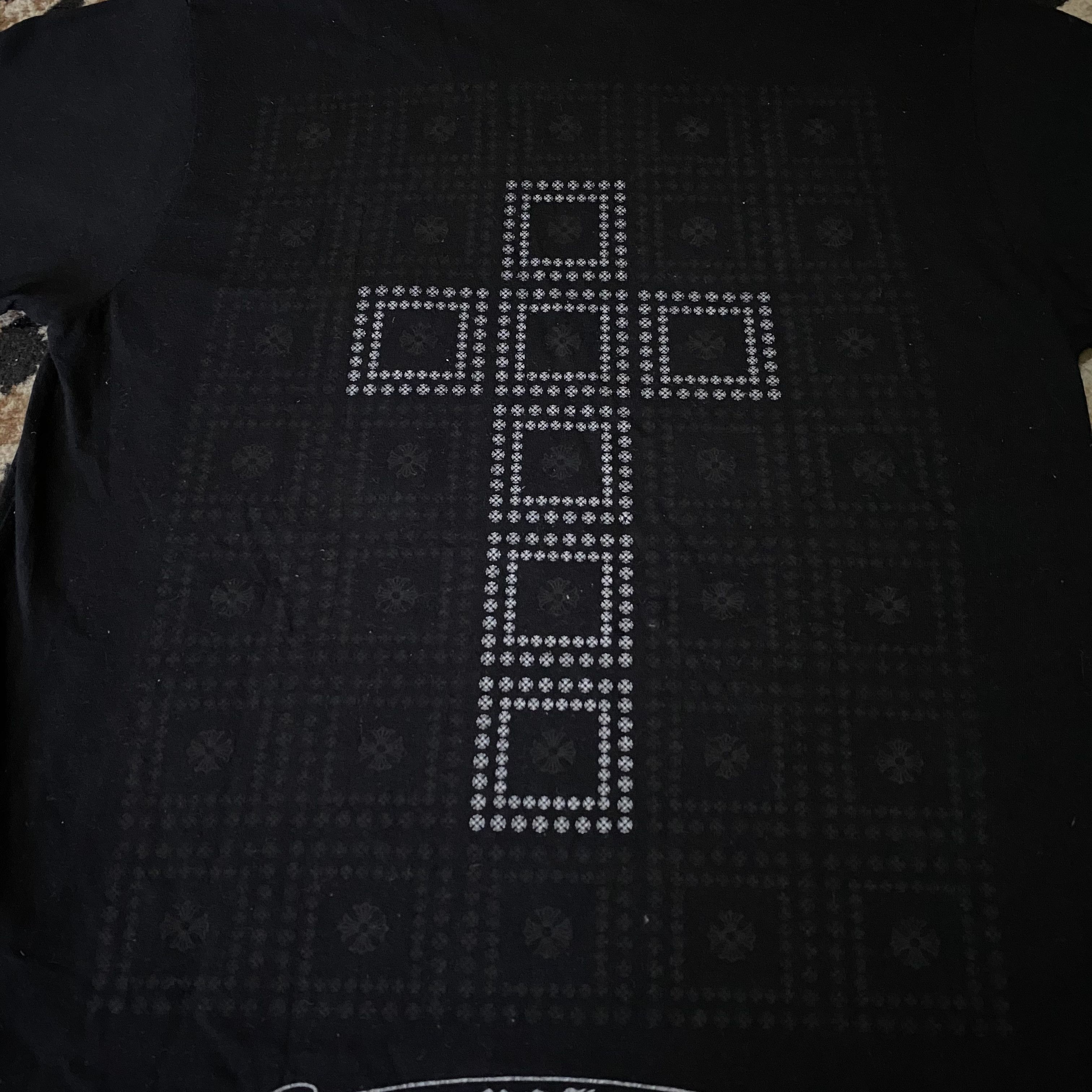 Chrome Hearts Chrome Hearts Cross Tee Size US S / EU 44-46 / 1 - 3 Thumbnail