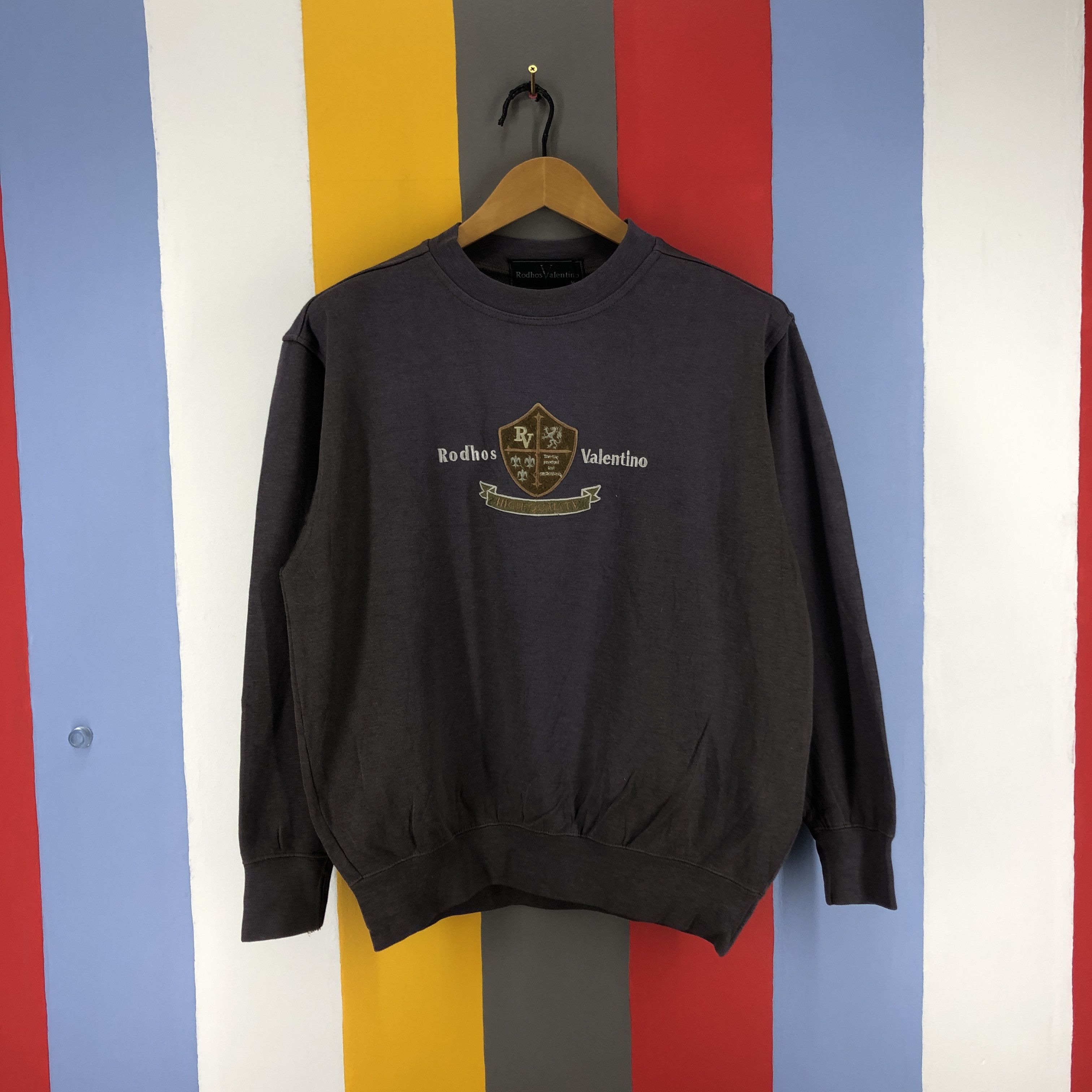 Other RODHOS VALENTINO Crew Neck Sweatshirt #0833/AC Size US M / EU 48-50 / 2 - 1 Thumbnail
