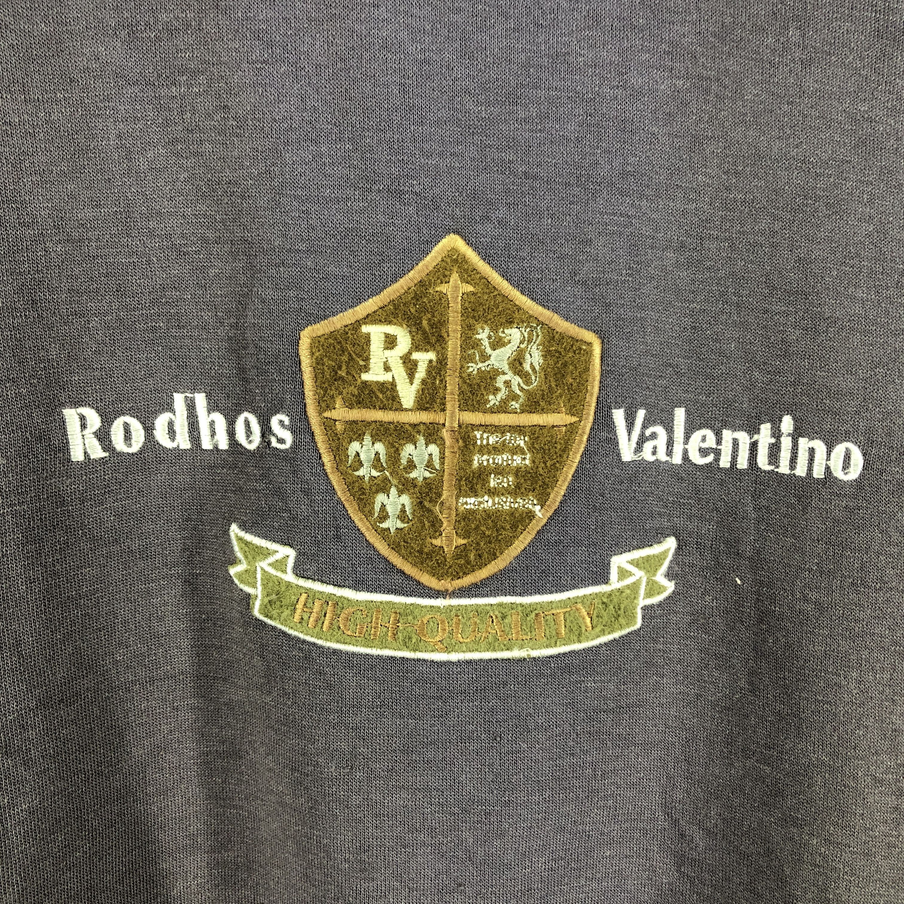 Other RODHOS VALENTINO Crew Neck Sweatshirt #0833/AC Size US M / EU 48-50 / 2 - 2 Thumbnail