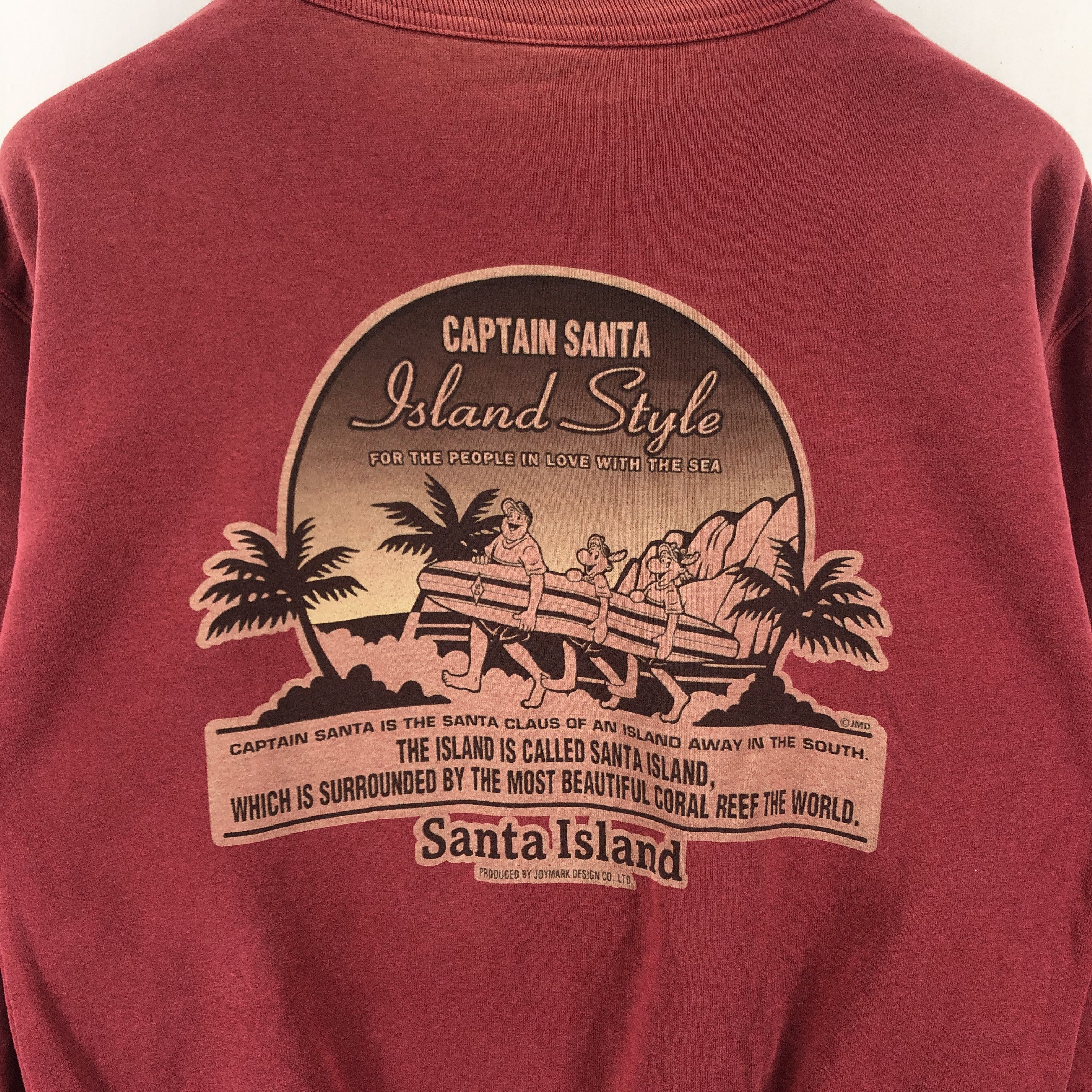 Japanese Brand CAPTAIN SANTA Crew Neck Sweatshirt #1834-48 Size US S / EU 44-46 / 1 - 2 Thumbnail
