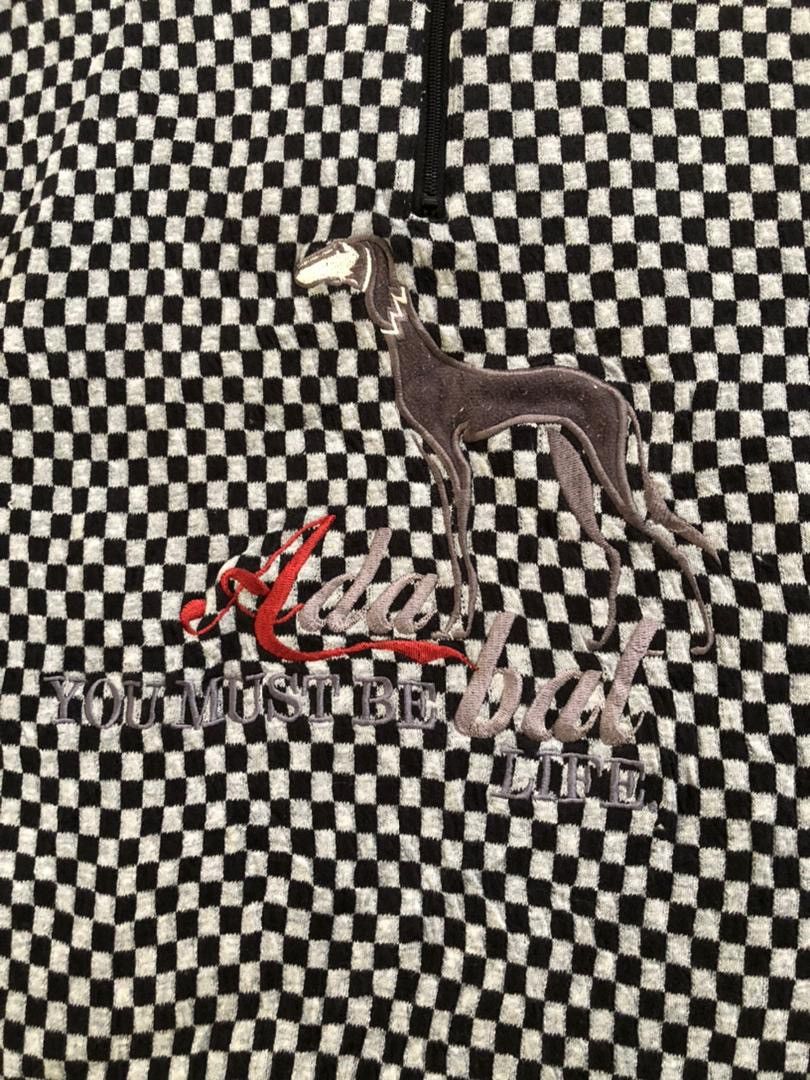 Japanese Brand Adabar big logo checked design Size US M / EU 48-50 / 2 - 9 Thumbnail