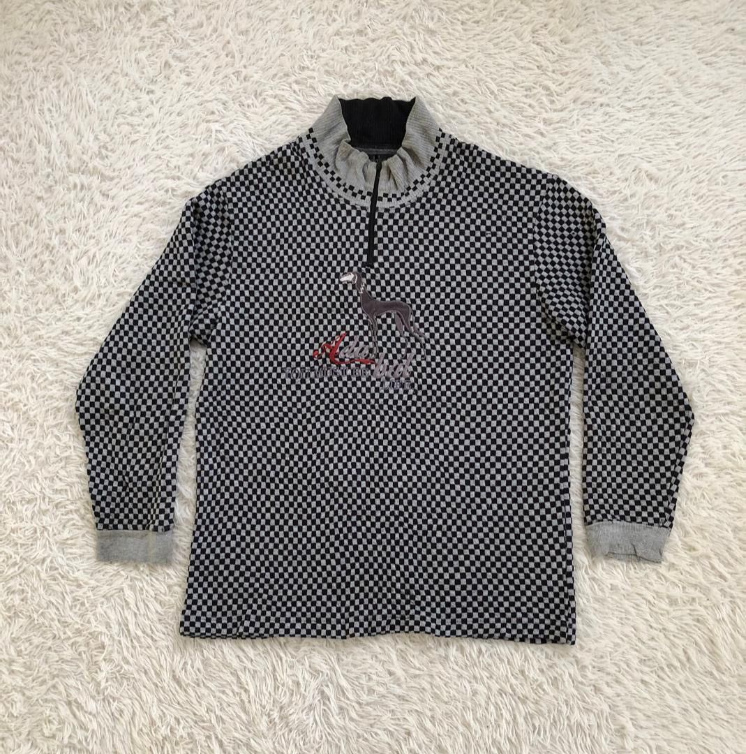 Japanese Brand Adabar big logo checked design Size US M / EU 48-50 / 2 - 10 Thumbnail