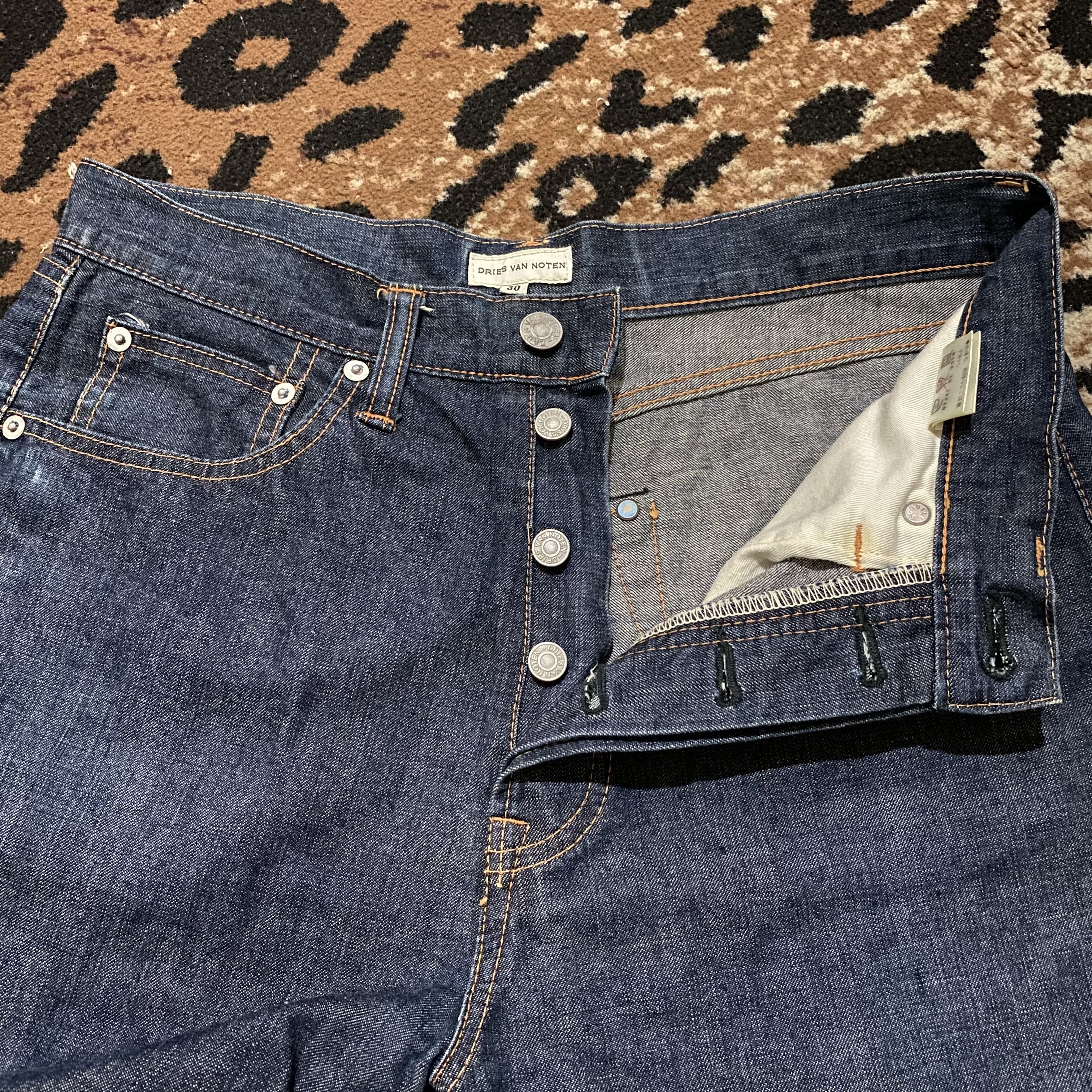 Dries Van Noten Dries Van Noten Denim Selvadge Pants Size US 30 / EU 46 - 2 Thumbnail