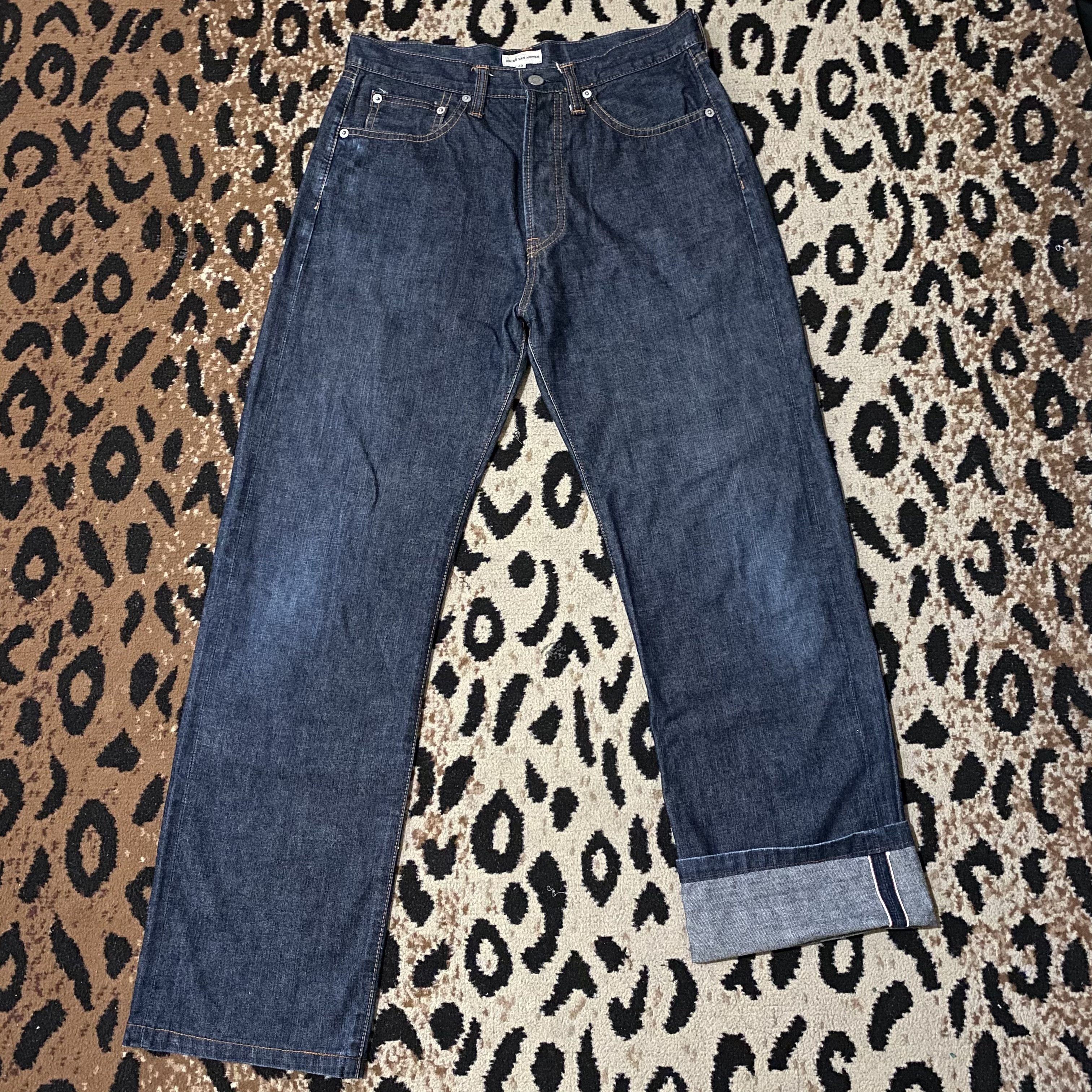 Dries Van Noten Dries Van Noten Denim Selvadge Pants Size US 30 / EU 46 - 1 Thumbnail
