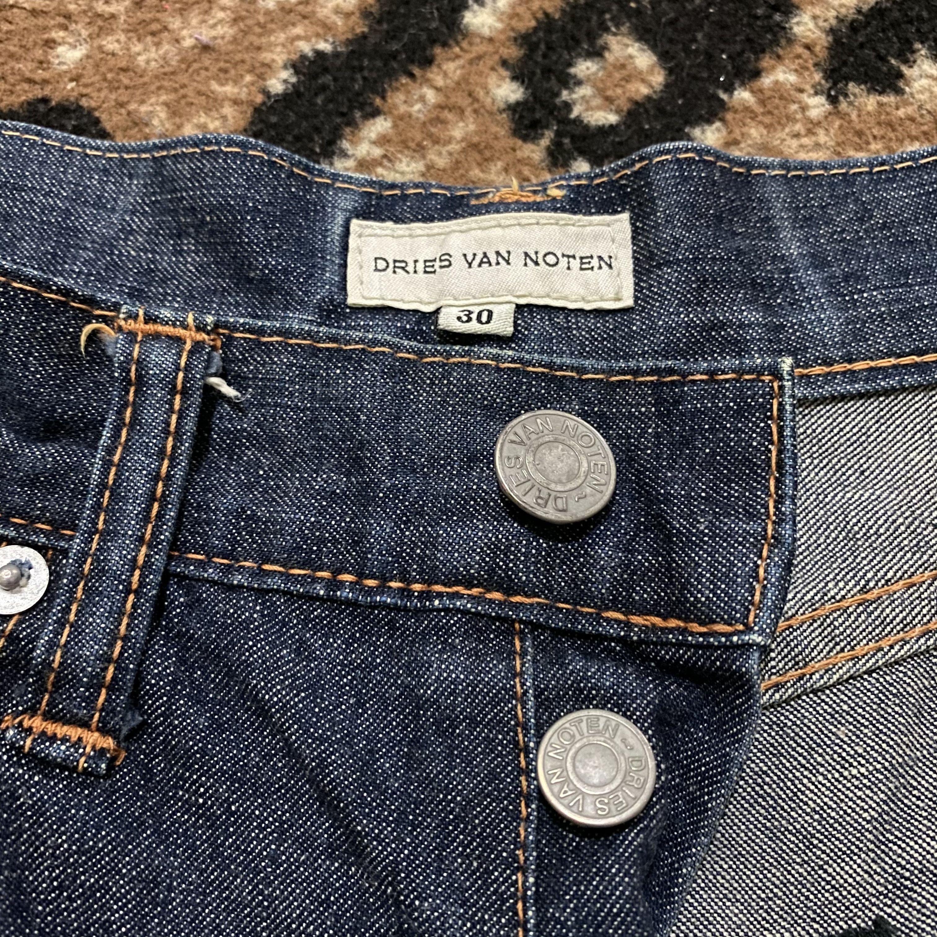 Dries Van Noten Dries Van Noten Denim Selvadge Pants Size US 30 / EU 46 - 6 Thumbnail