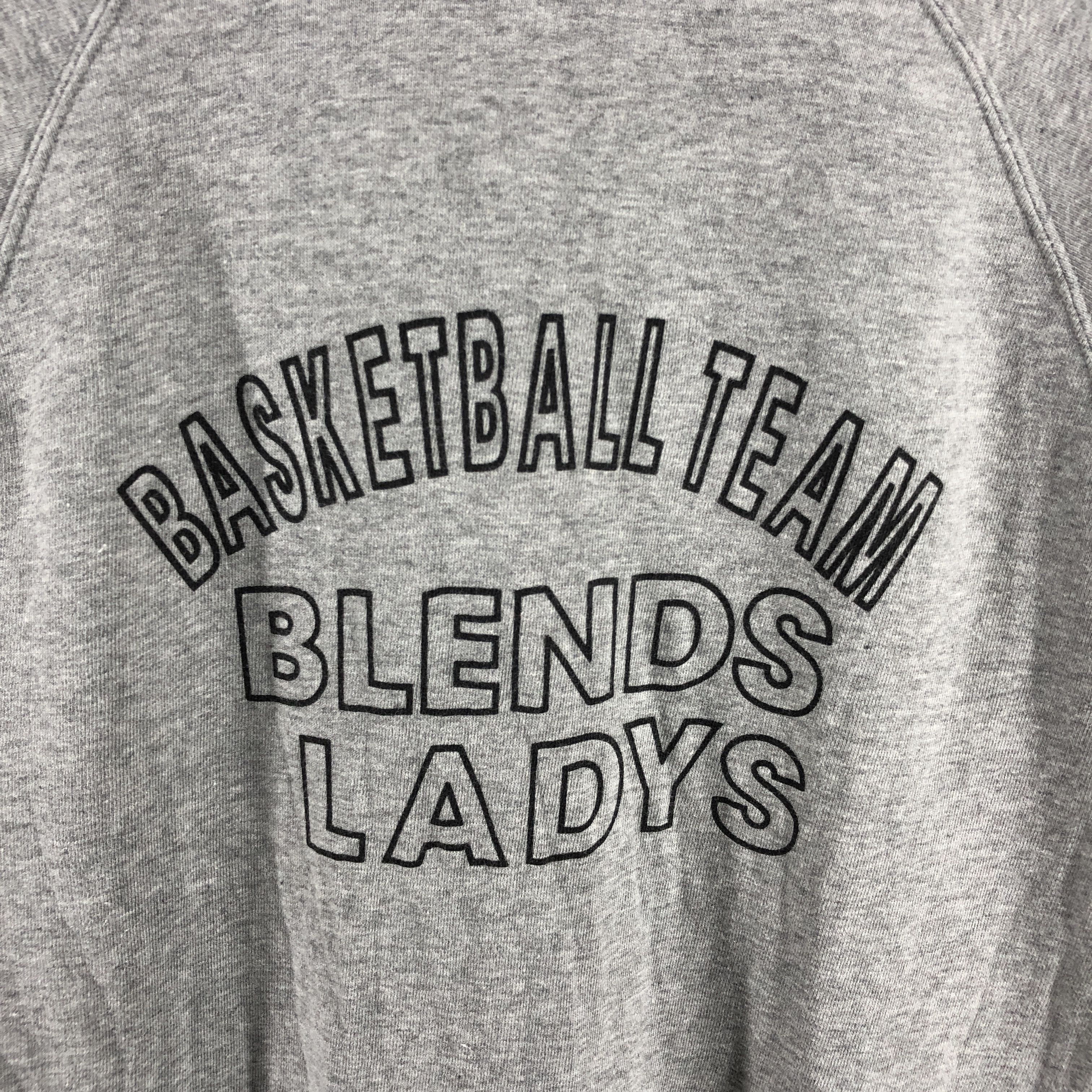 Vintage Vintage BLENDS LADYS Basketball Team Sweatshirt #0193/B Size US M / EU 48-50 / 2 - 2 Thumbnail