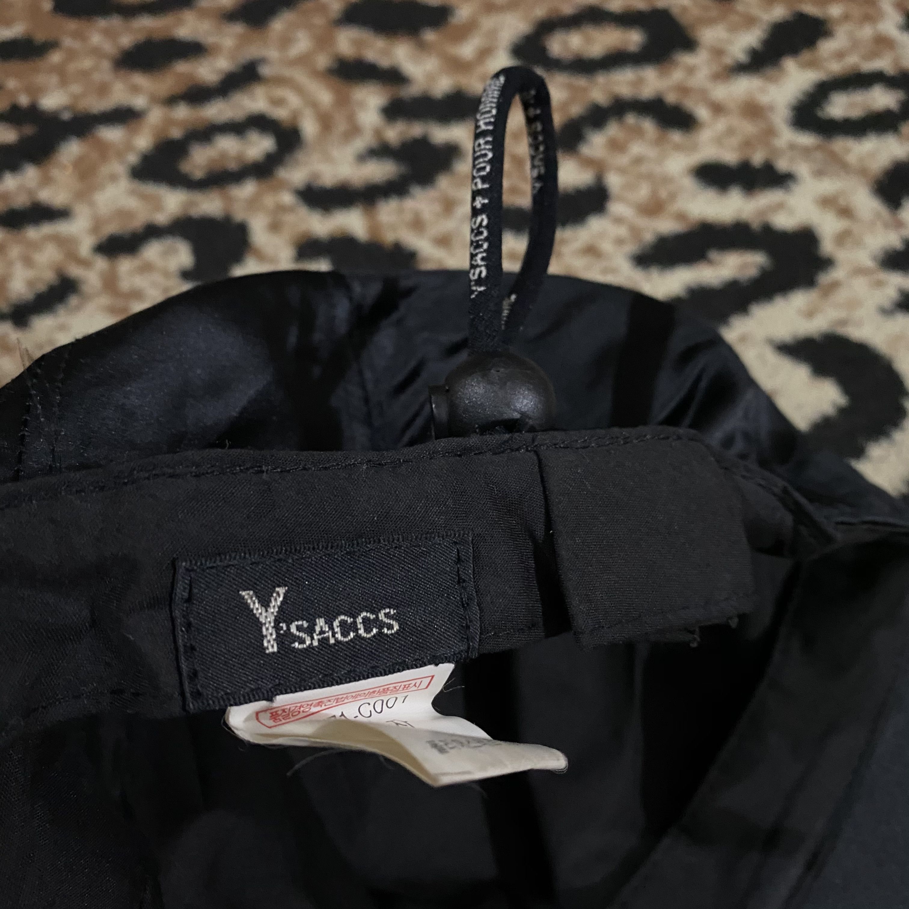 Vintage Yohji Yamamoto pour homme Y's/ SACSNY Y’SACCS Hat RARE Size ONE SIZE - 6 Thumbnail