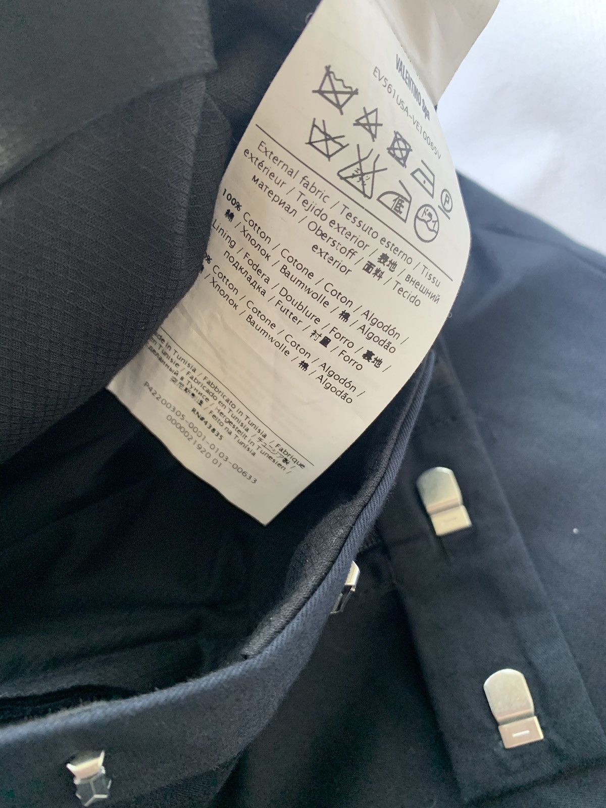 Valentino Casual Pants in Black Size US 30 / EU 46 - 8 Thumbnail