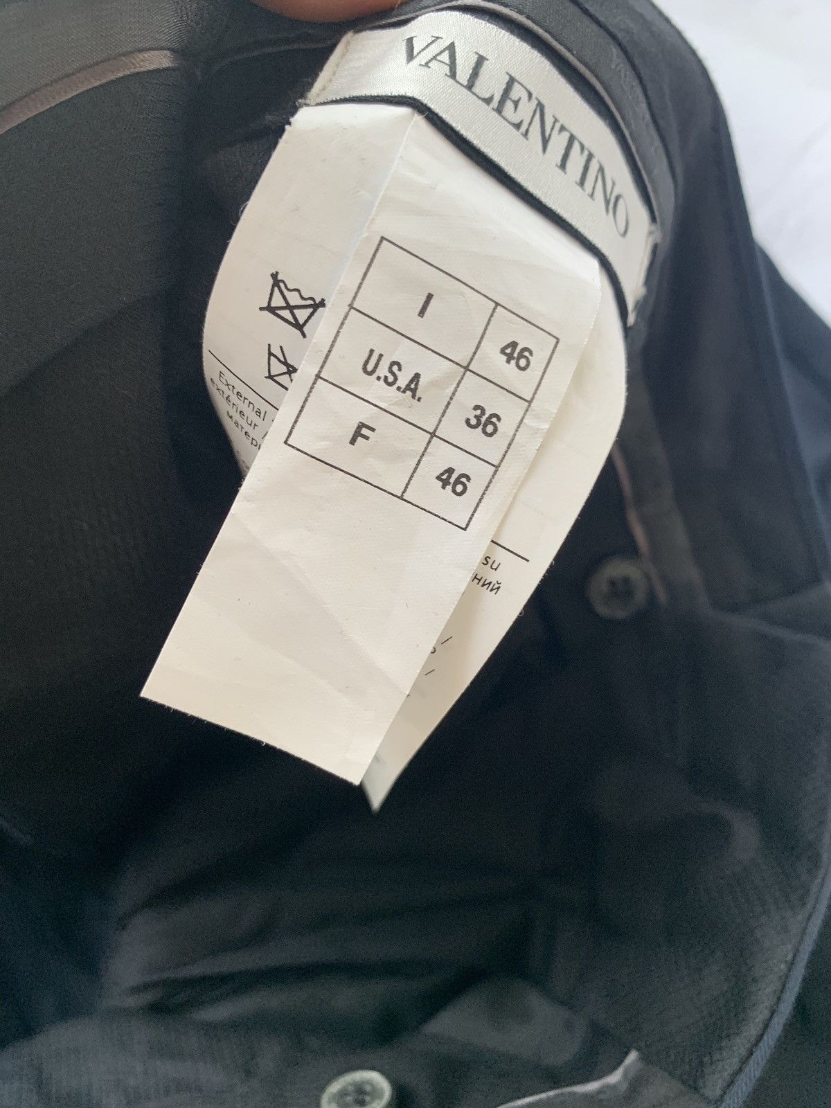 Valentino Casual Pants in Black Size US 30 / EU 46 - 6 Thumbnail