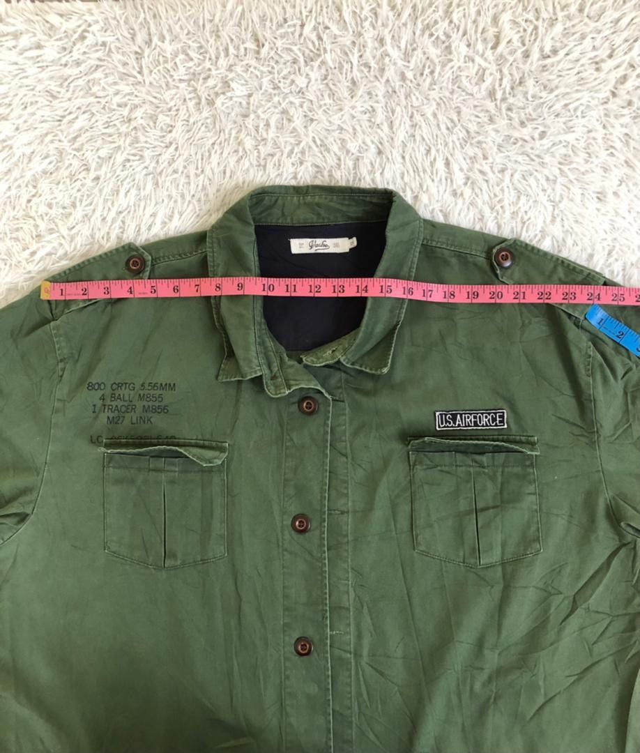 Japanese Brand Army style jacket Size XXL / US 16-18 / IT 52-54 - 5 Thumbnail