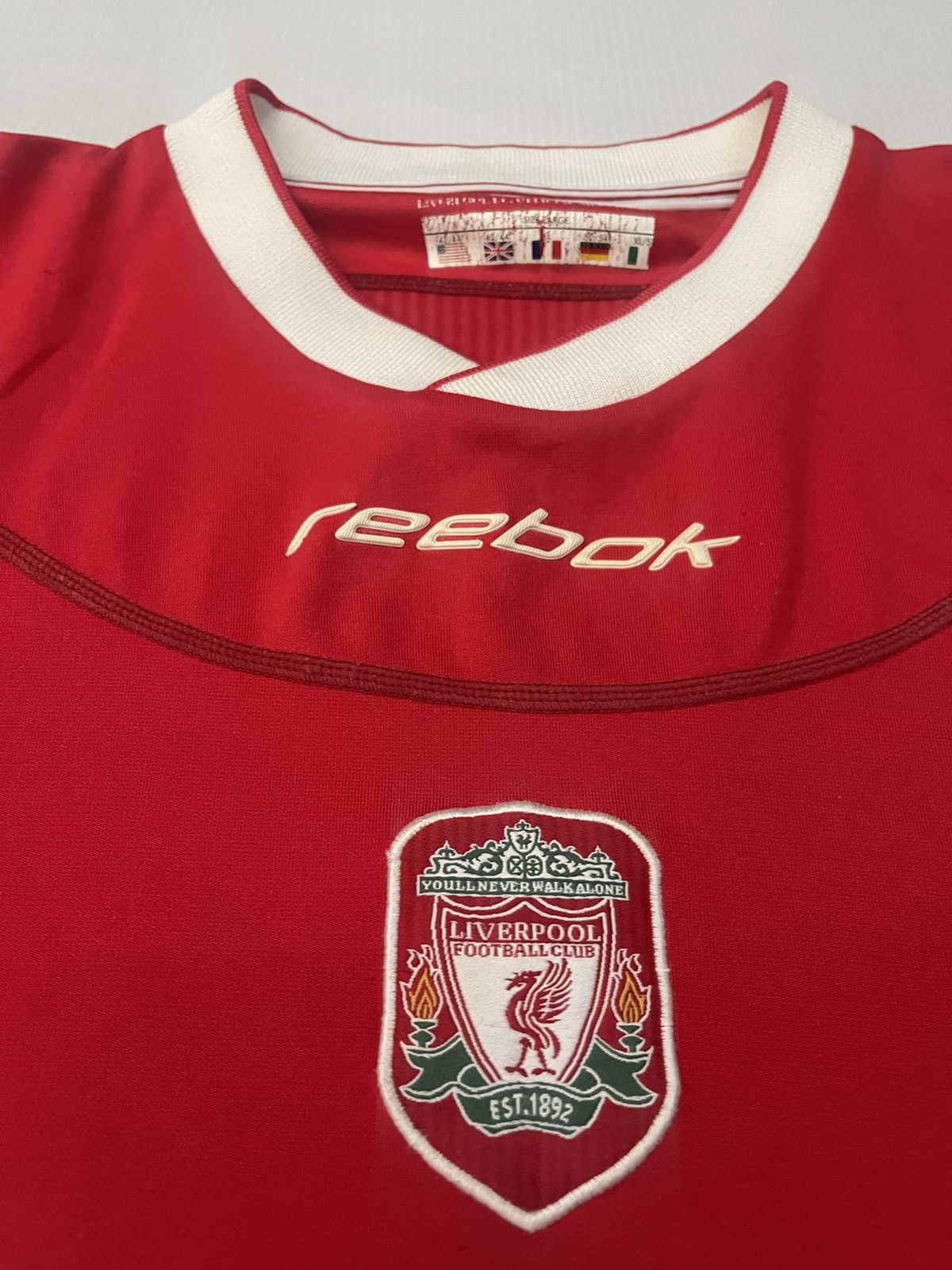 Vintage Vintage Liverpool Jersey Size US L / EU 52-54 / 3 - 4 Thumbnail
