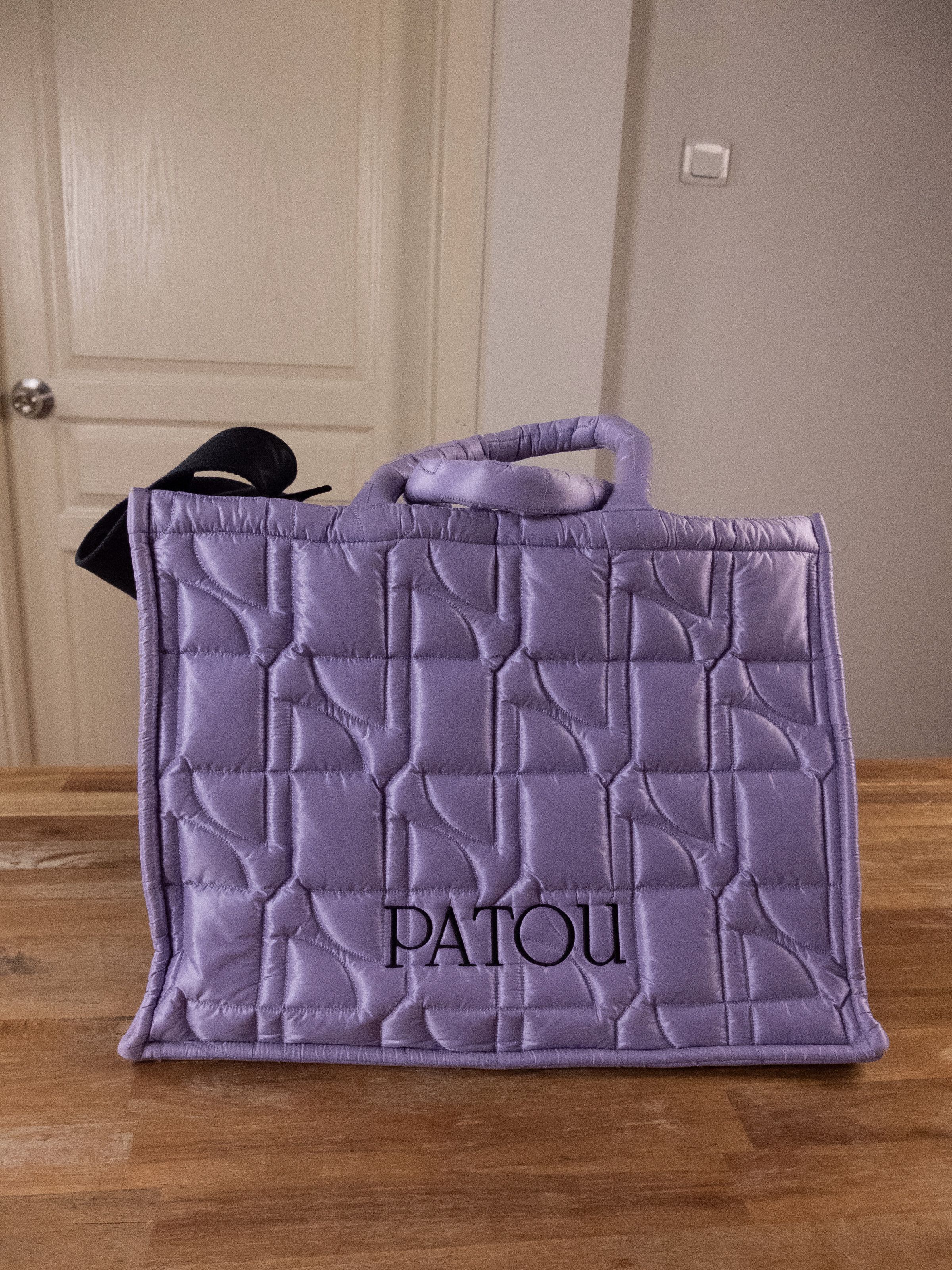 Patou PATOU lavender recycled nylon JP quilted tote bag authentic Size ONE SIZE - 5 Thumbnail