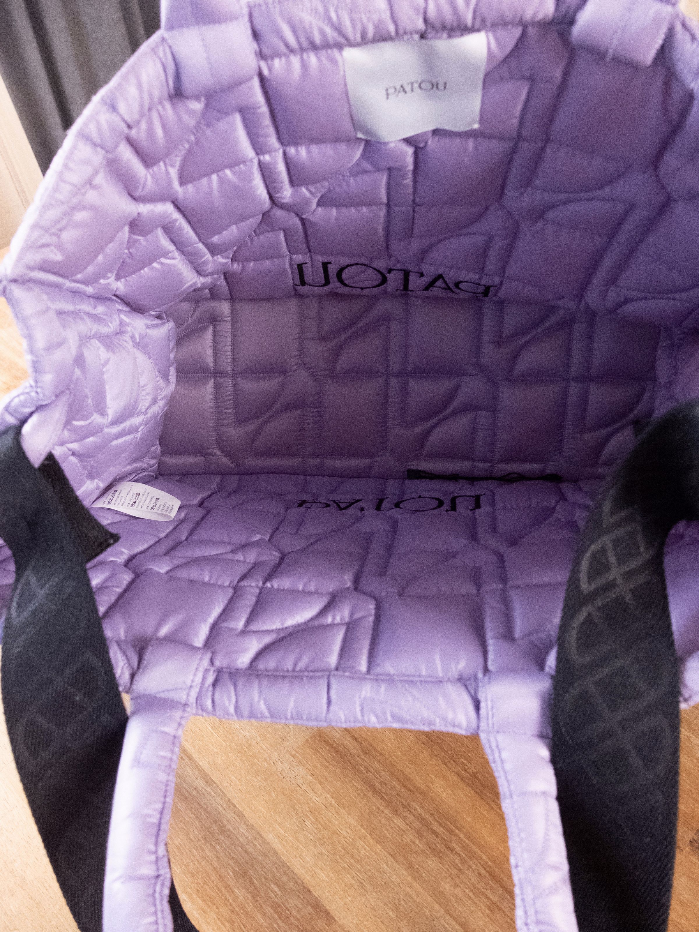 Patou PATOU lavender recycled nylon JP quilted tote bag authentic Size ONE SIZE - 11 Thumbnail