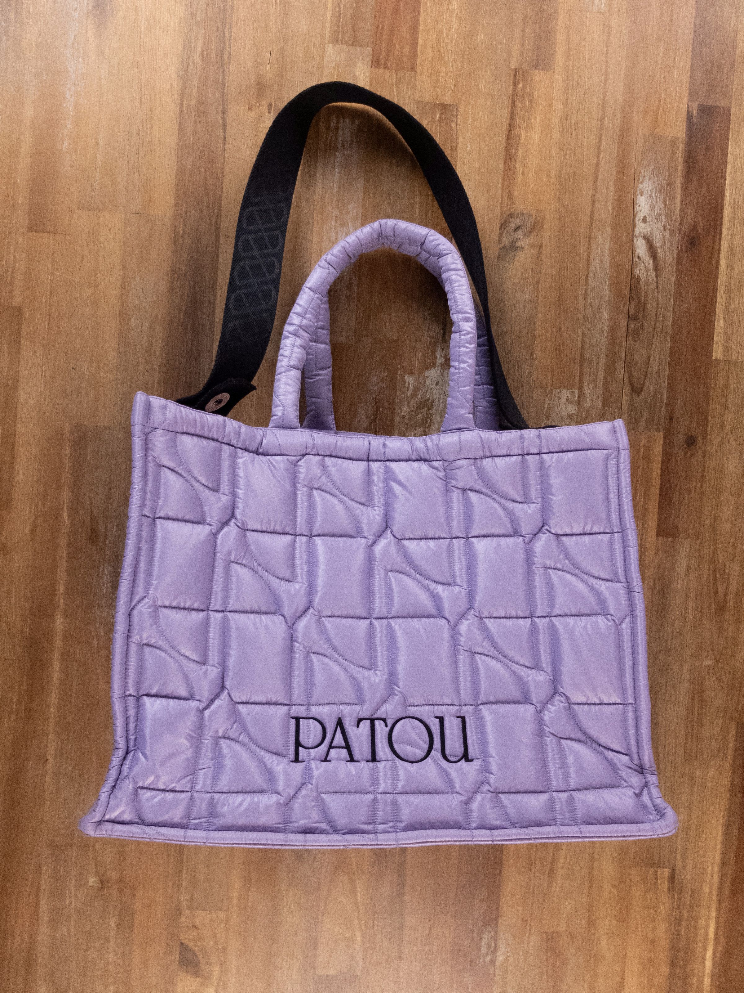 Patou PATOU lavender recycled nylon JP quilted tote bag authentic Size ONE SIZE - 7 Thumbnail