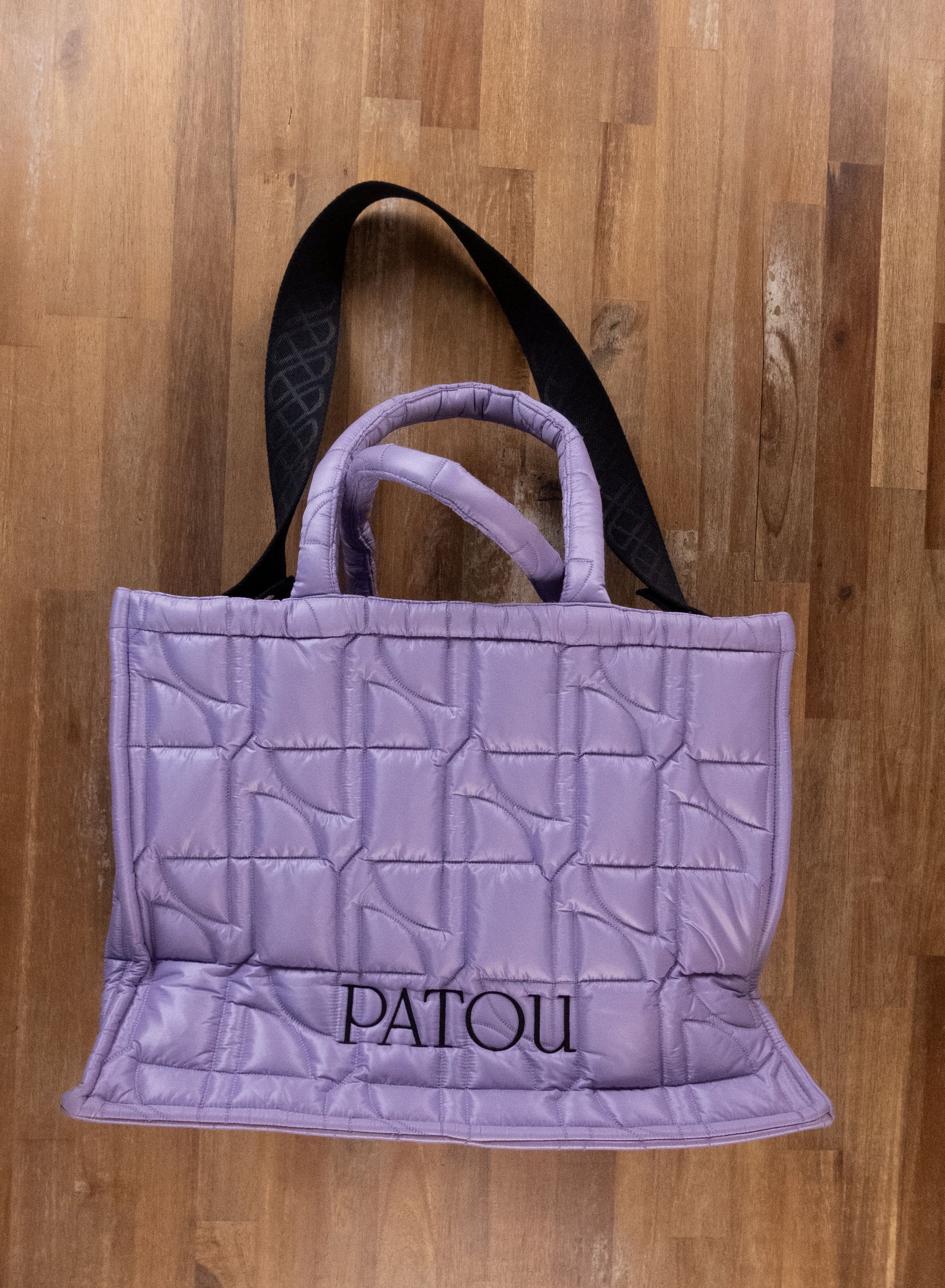 Patou PATOU lavender recycled nylon JP quilted tote bag authentic Size ONE SIZE - 10 Thumbnail