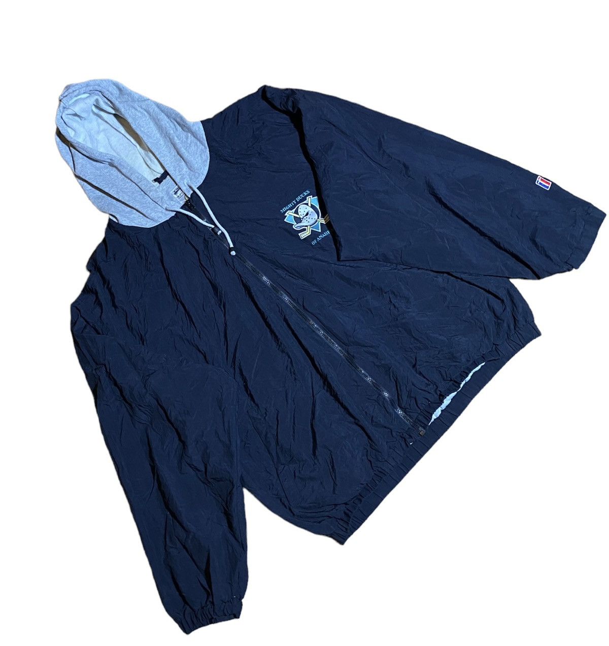 NHL × Vintage Vintage 90s NHL Mighty Ducks Jacket Size US XL / EU 56 / 4 - 2 Thumbnail