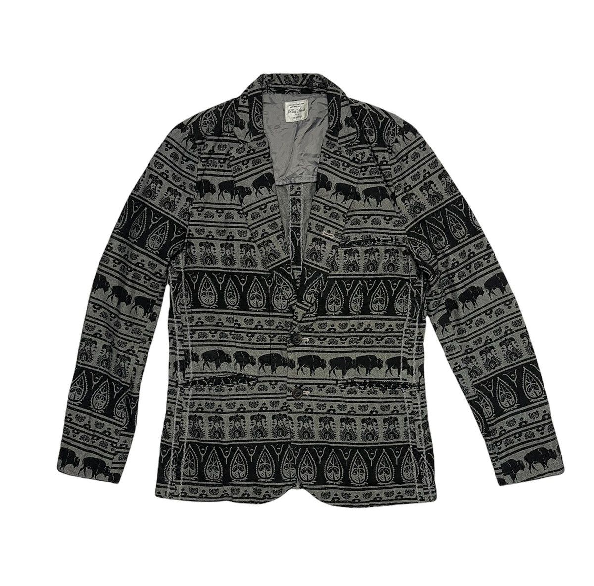 Paul Smith Vintage Paul Smith Red Ear Full Print Motive Jacket Size US S / EU 44-46 / 1 - 1 Thumbnail