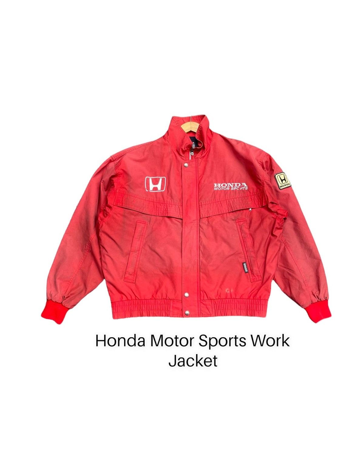 Honda × Vintage Vintage Honda Motor Sports Work Jacket Size US XL / EU 56 / 4 - 1 Thumbnail