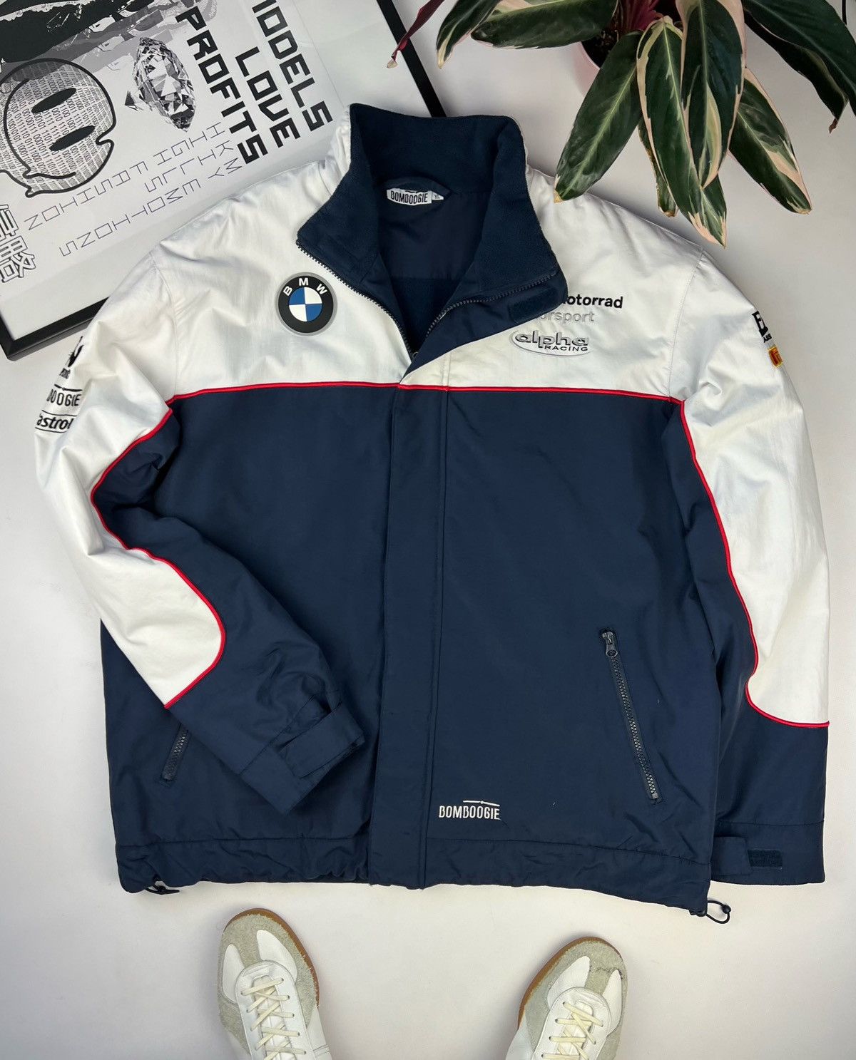 Vintage Vintage BMW racing jacket logo size XL | Grailed