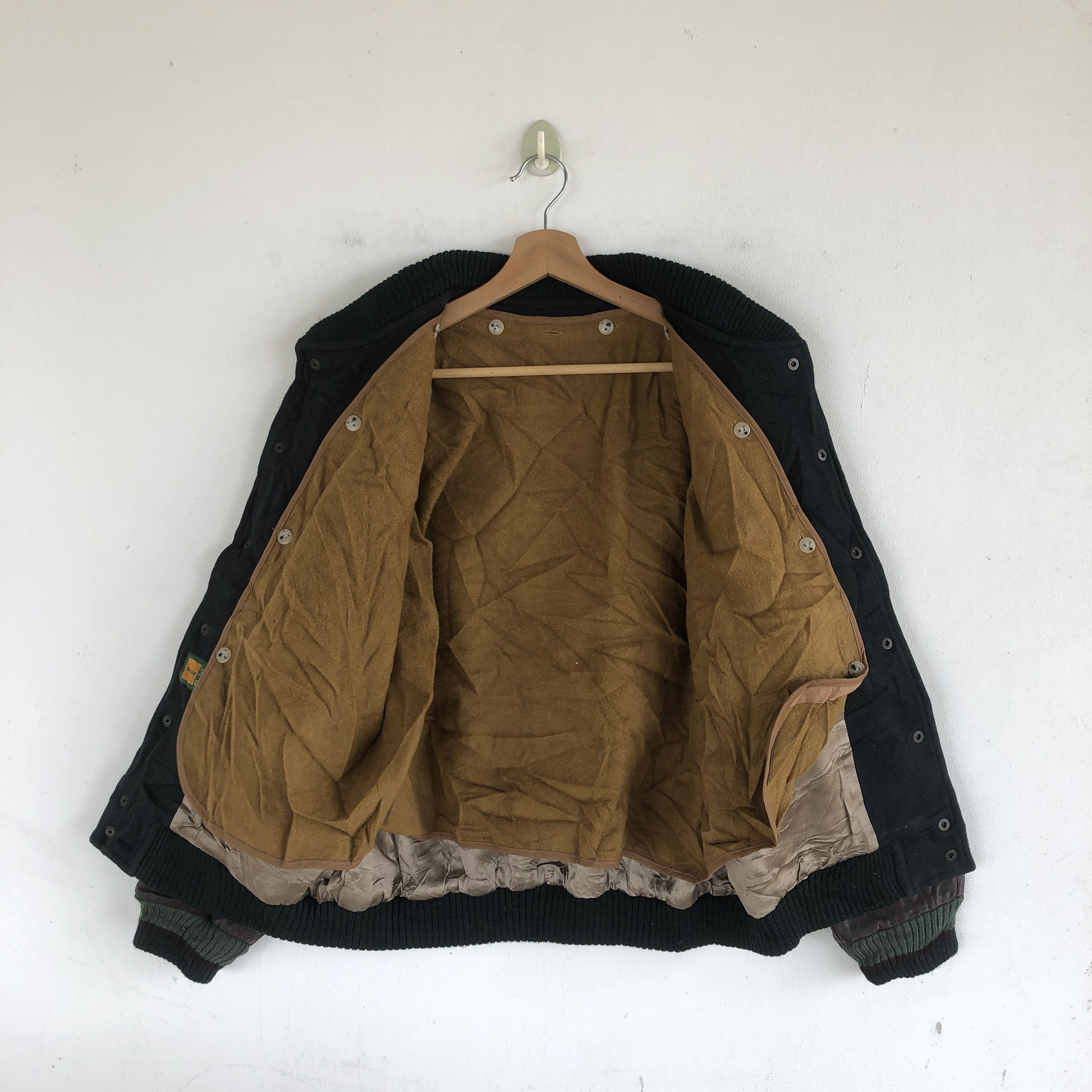 Japanese Brand Vintage Kent Varsity Jackets Letterman Wool Jacket Size US L / EU 52-54 / 3 - 9 Thumbnail
