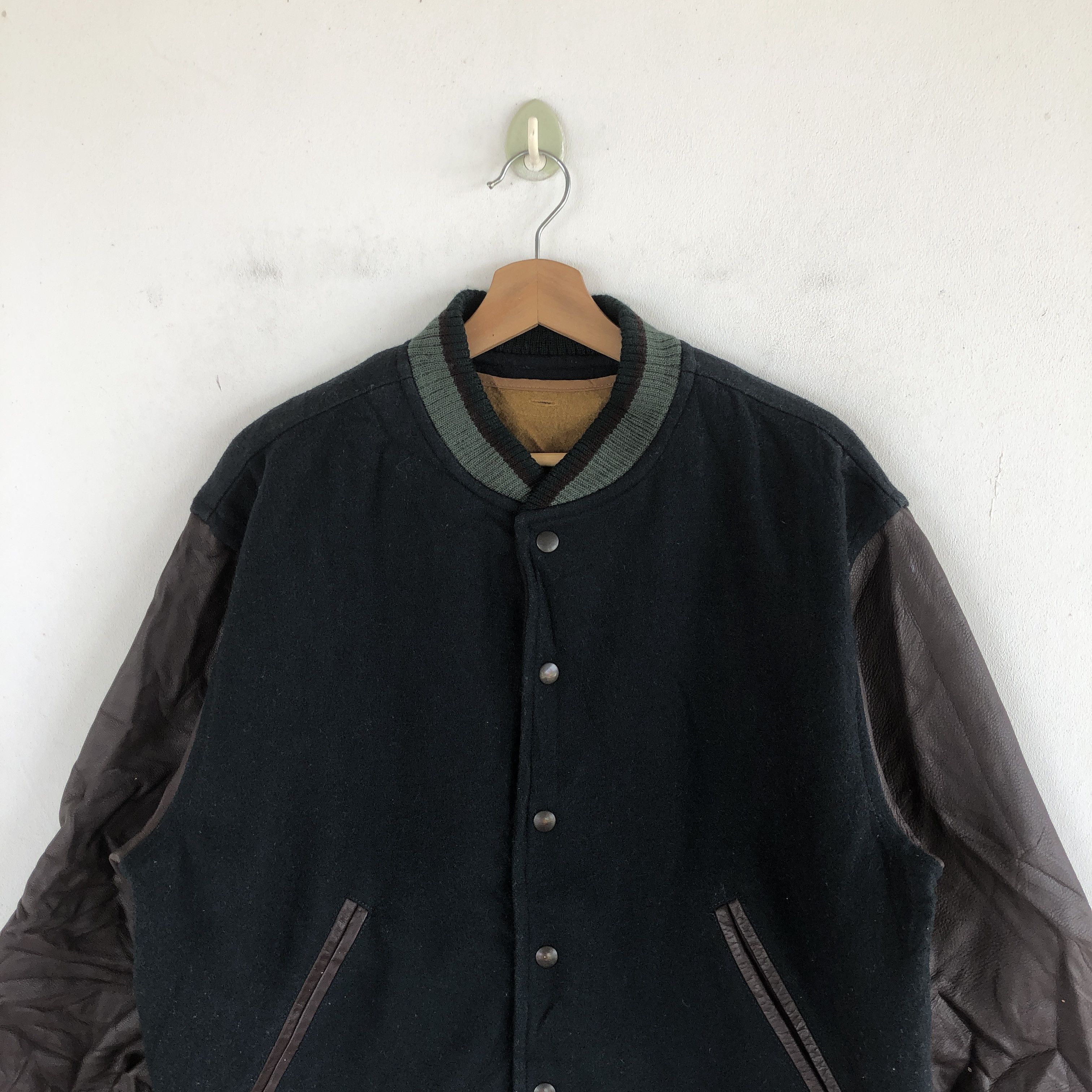 Japanese Brand Vintage Kent Varsity Jackets Letterman Wool Jacket Size US L / EU 52-54 / 3 - 4 Thumbnail