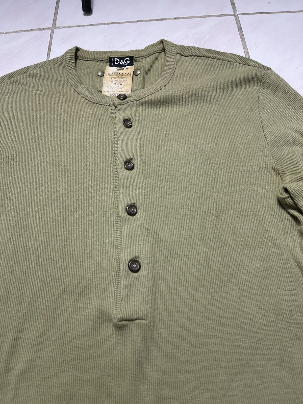 Dolce & Gabbana Vintage Dolce & Gabbana Long Sleeve Shirts Size US M / EU 48-50 / 2 - 3 Thumbnail