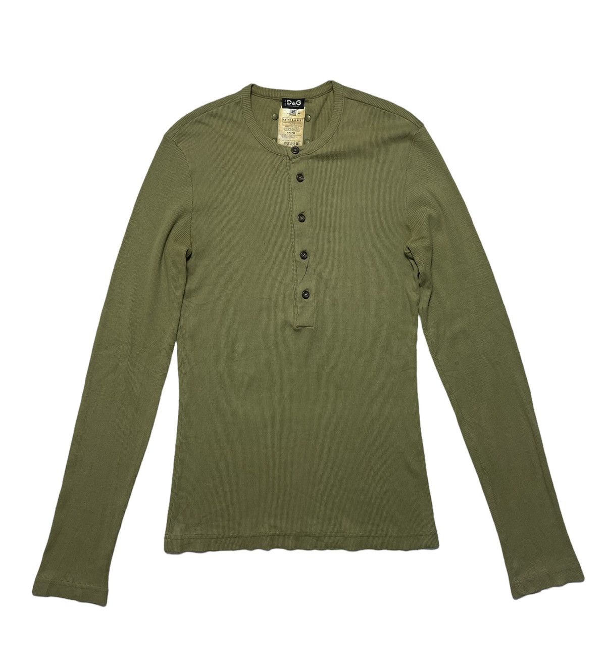 Dolce & Gabbana Vintage Dolce & Gabbana Long Sleeve Shirts Size US M / EU 48-50 / 2 - 2 Thumbnail