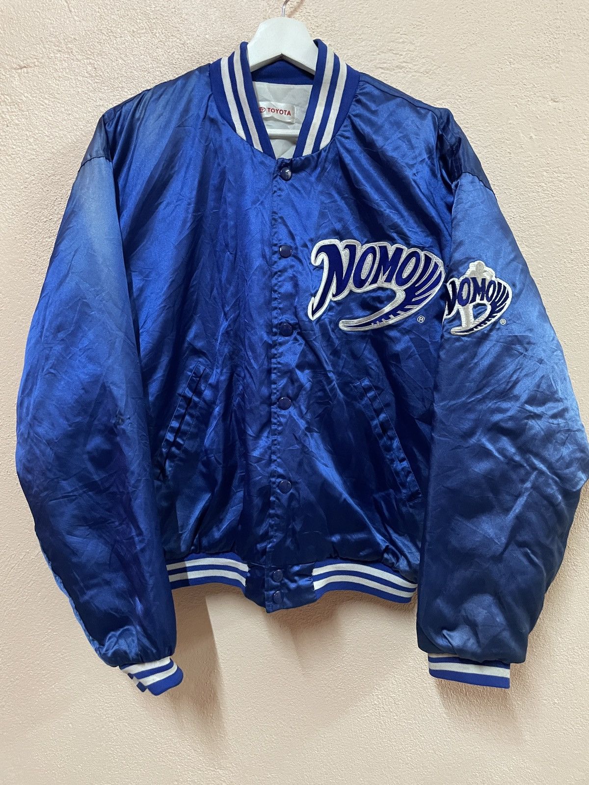 MLB Vintage Hideo Nomo Los Angeles Dodgers Varsity jacket Toyota Size US M / EU 48-50 / 2 - 1 Thumbnail