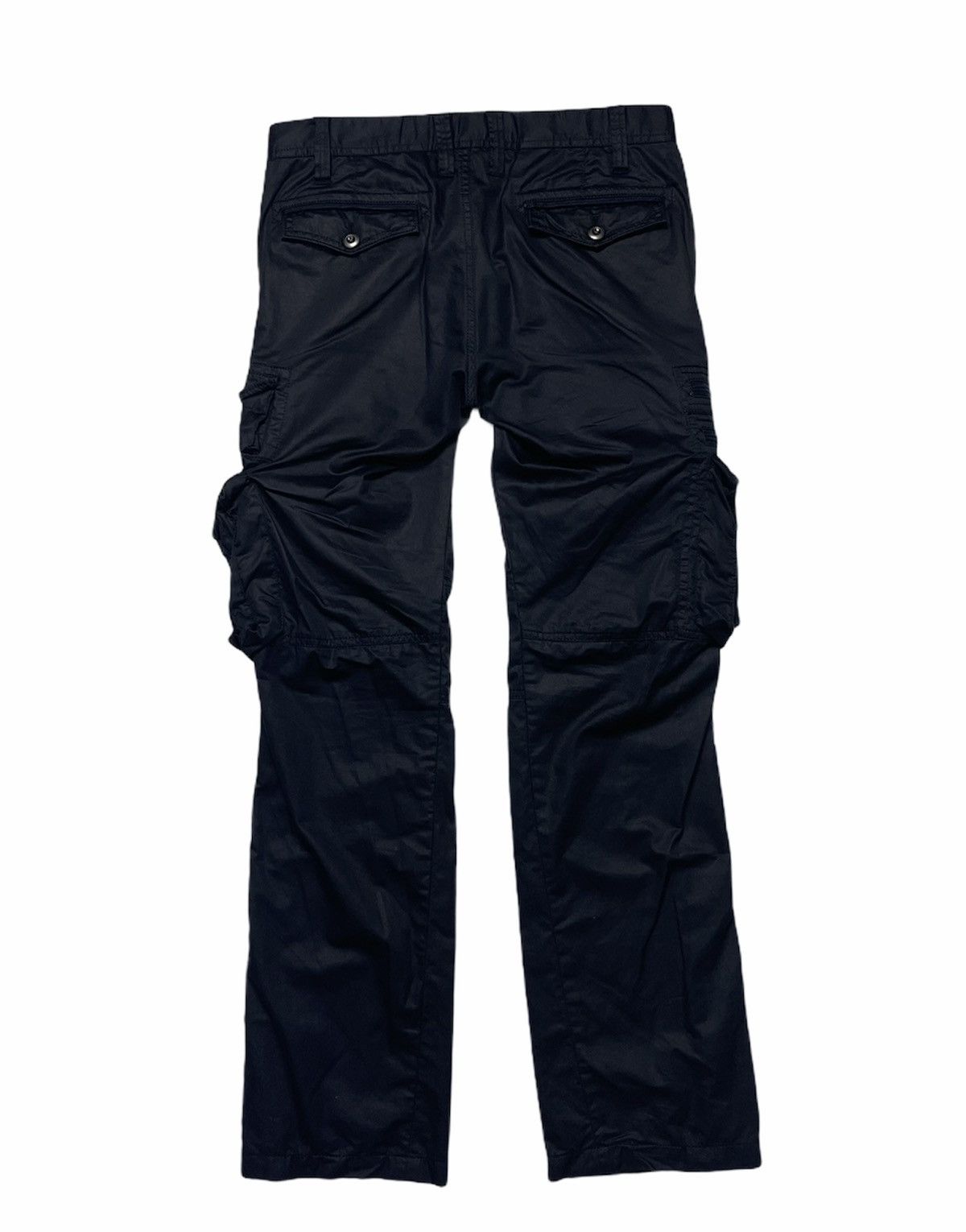 Designer Multi Pocket / Zipper Tactical Pants Size US 32 / EU 48 - 2 Thumbnail