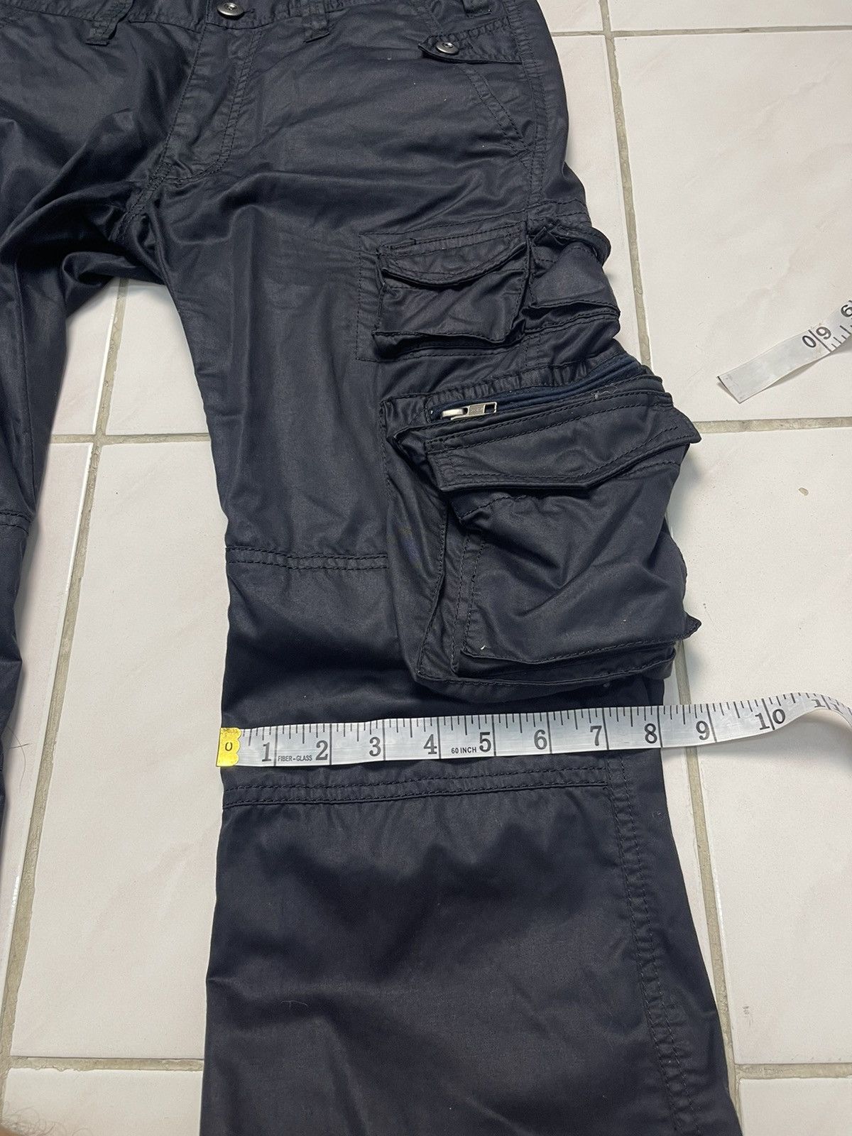 Designer Multi Pocket / Zipper Tactical Pants Size US 32 / EU 48 - 9 Thumbnail