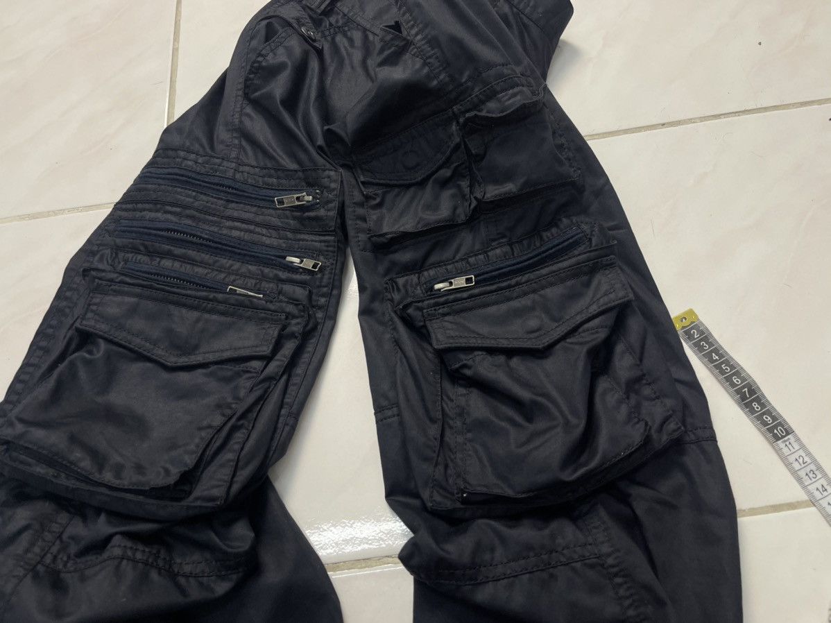 Designer Multi Pocket / Zipper Tactical Pants Size US 32 / EU 48 - 5 Thumbnail