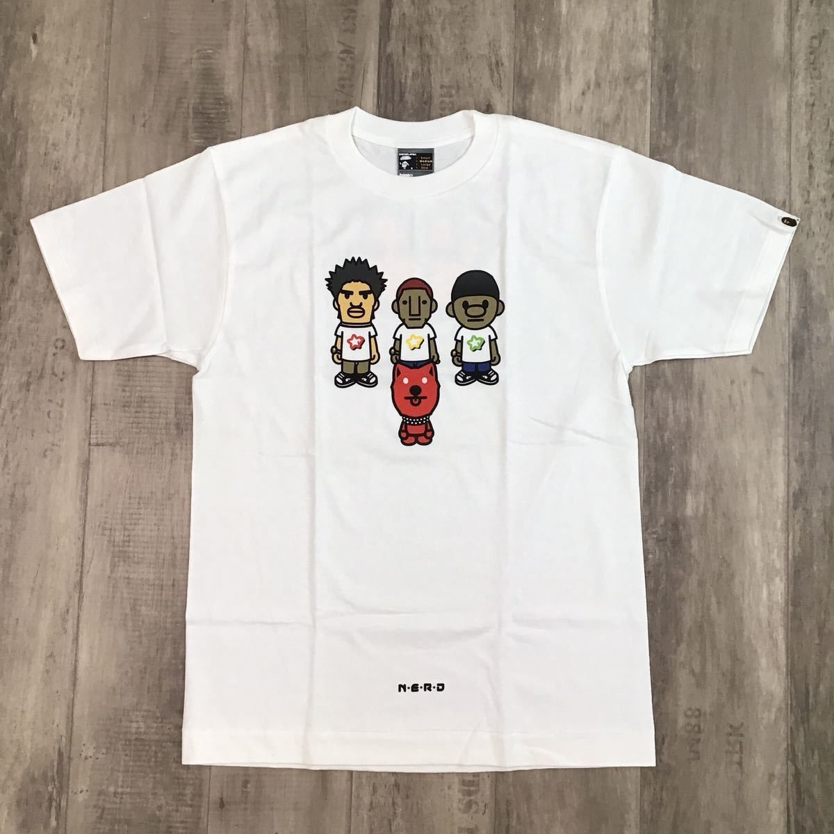 Bape BAPE × N.E.R.D T-shirt STAR TRAK Pharrell NERD NIGO APE | Grailed