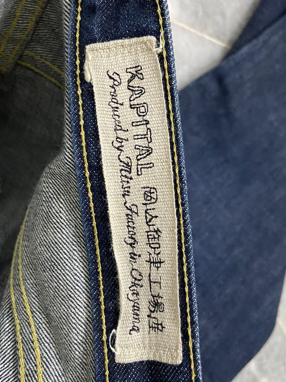 Kapital ‼️Kapital Caught Blue Handed Jeans Size US 32 / EU 48 - 8 Thumbnail